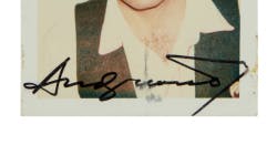 DENNIS HOPPER | ANDY WARHOL-TAKEN AND -SIGNED POLAROID PHOTO