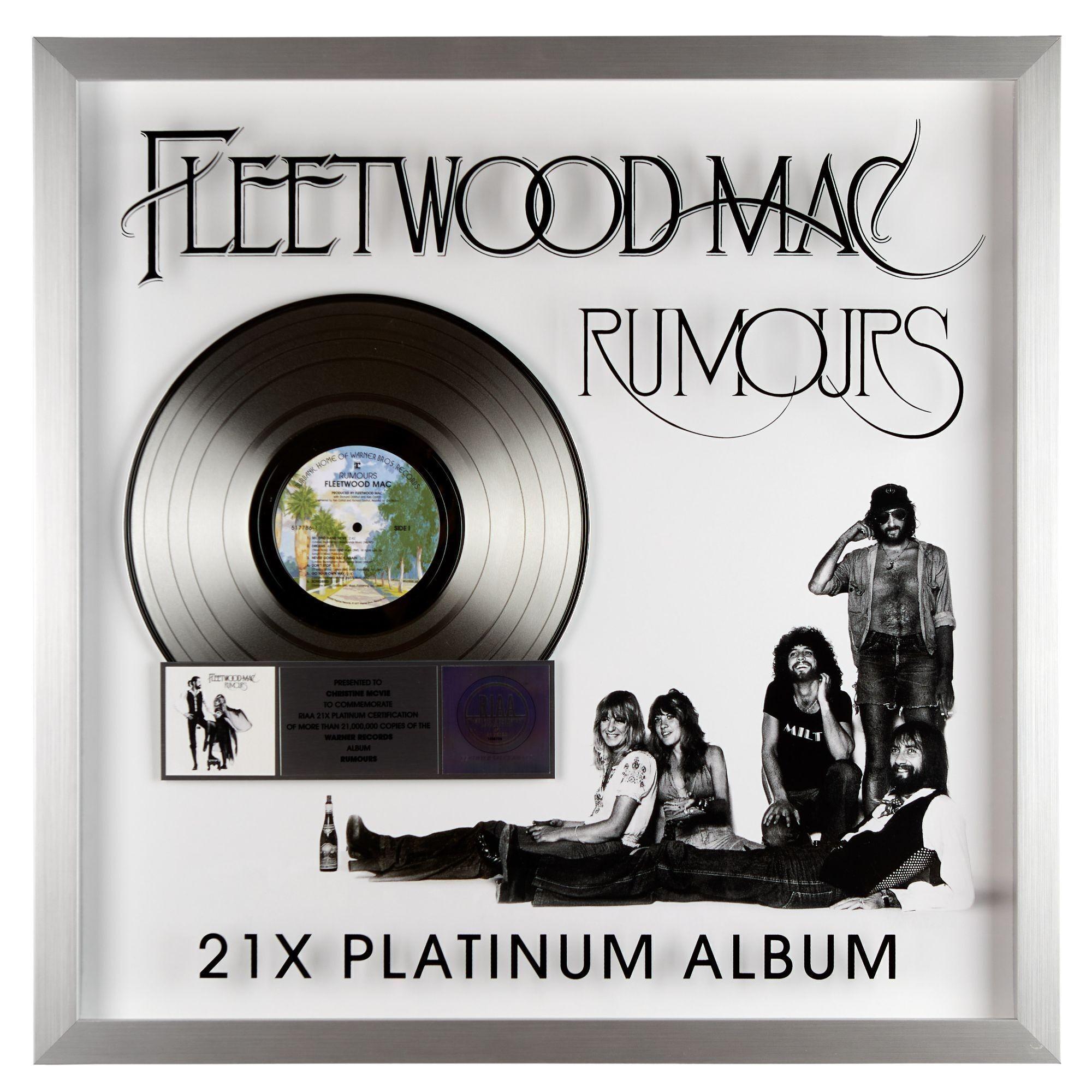 fleetwood mac rumours is a 21x platinum album