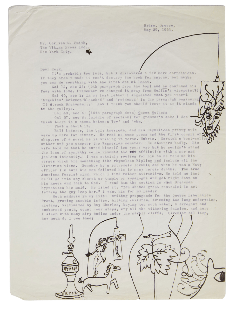 a letter is addressed to dr. carles smith in new york city