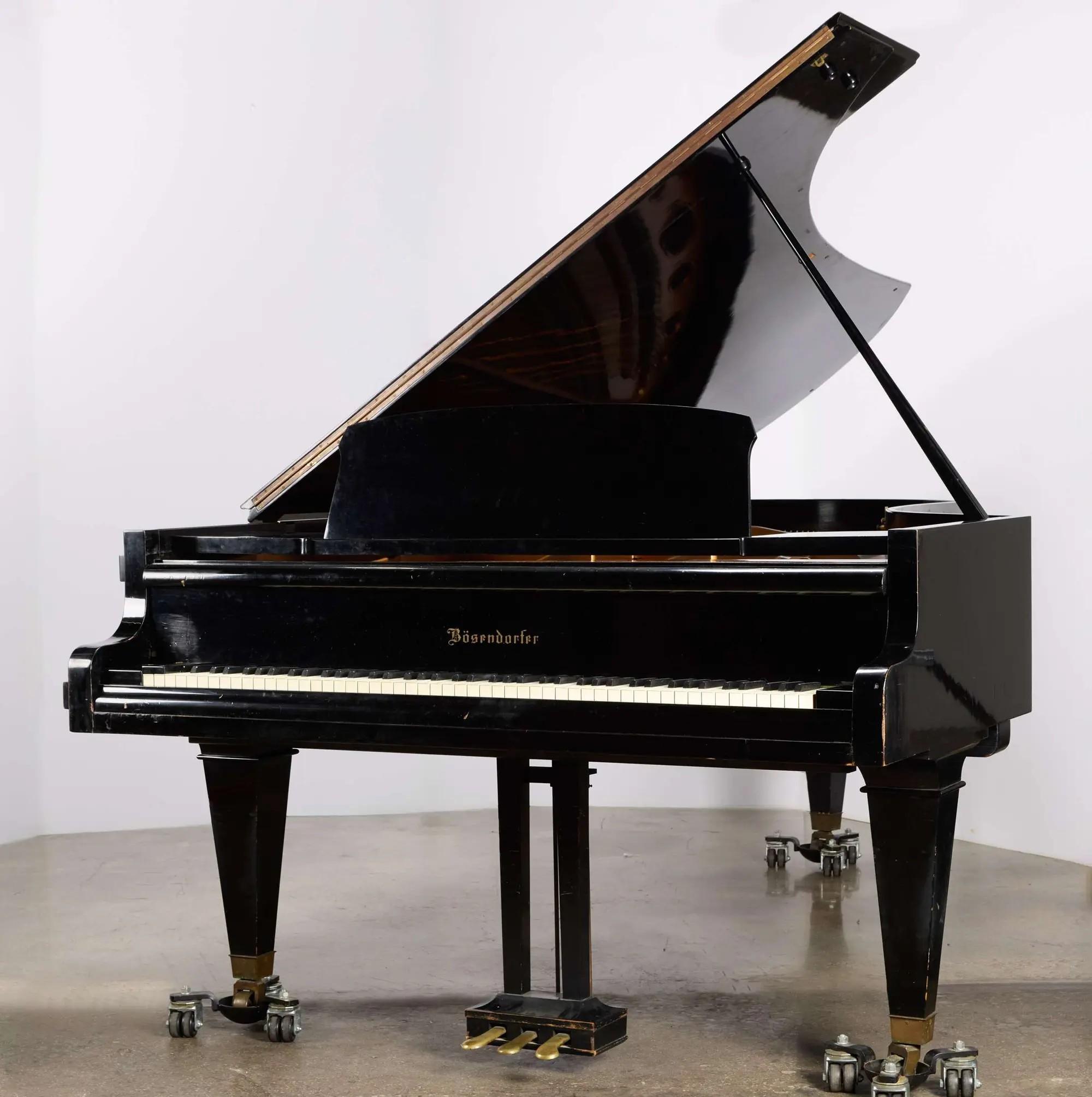 Atlantic Records Gifted Bosendorfer Imperial Concert Grand Piano (with Magazine)