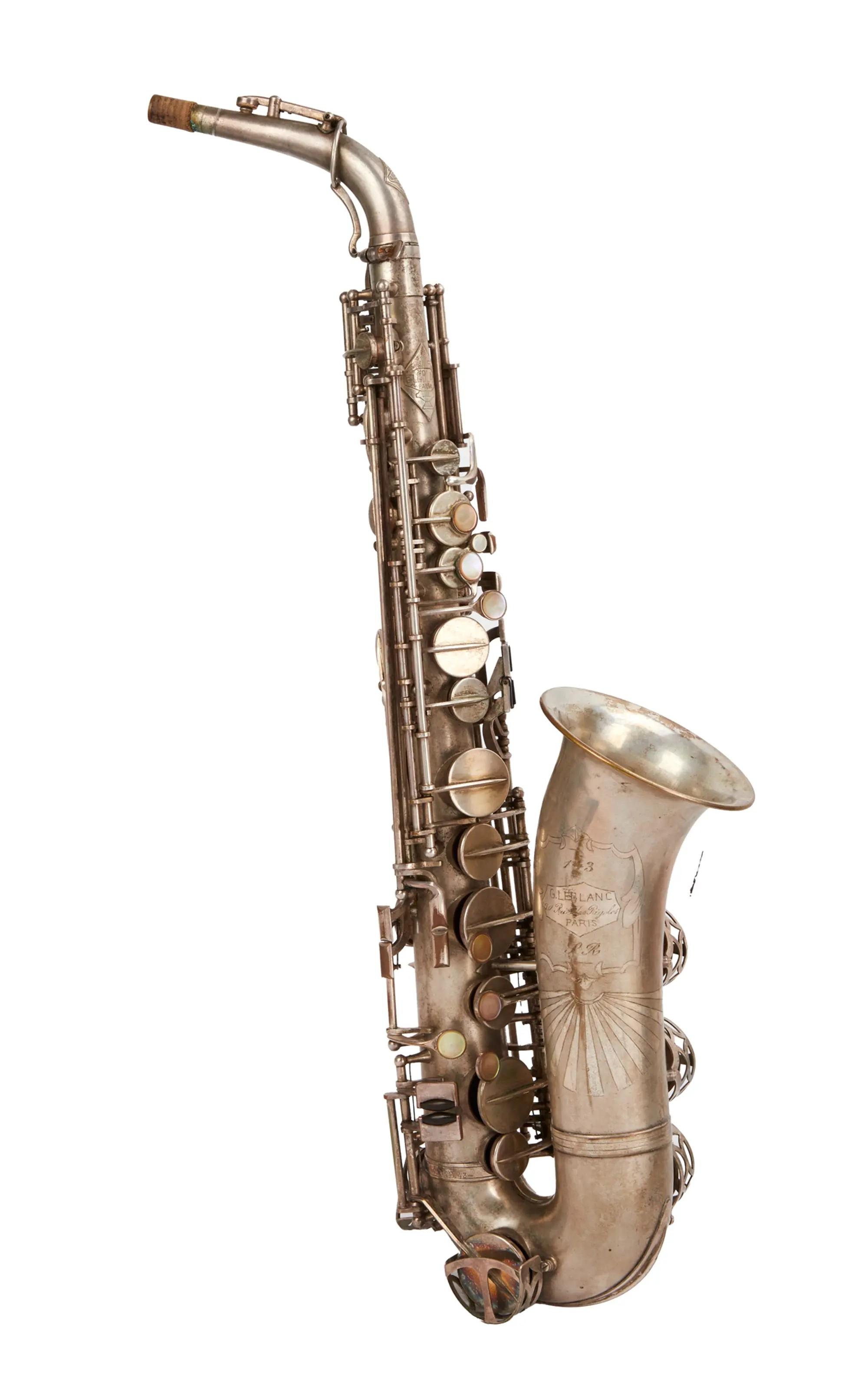 Lot #175. Florian Schneider | 1930s Leblanc "Semi-Rationnel" Alto Saxophone Lot #175 Florian Schneider 1930s Leblanc "Semi-Rationnel" Alto Saxophone