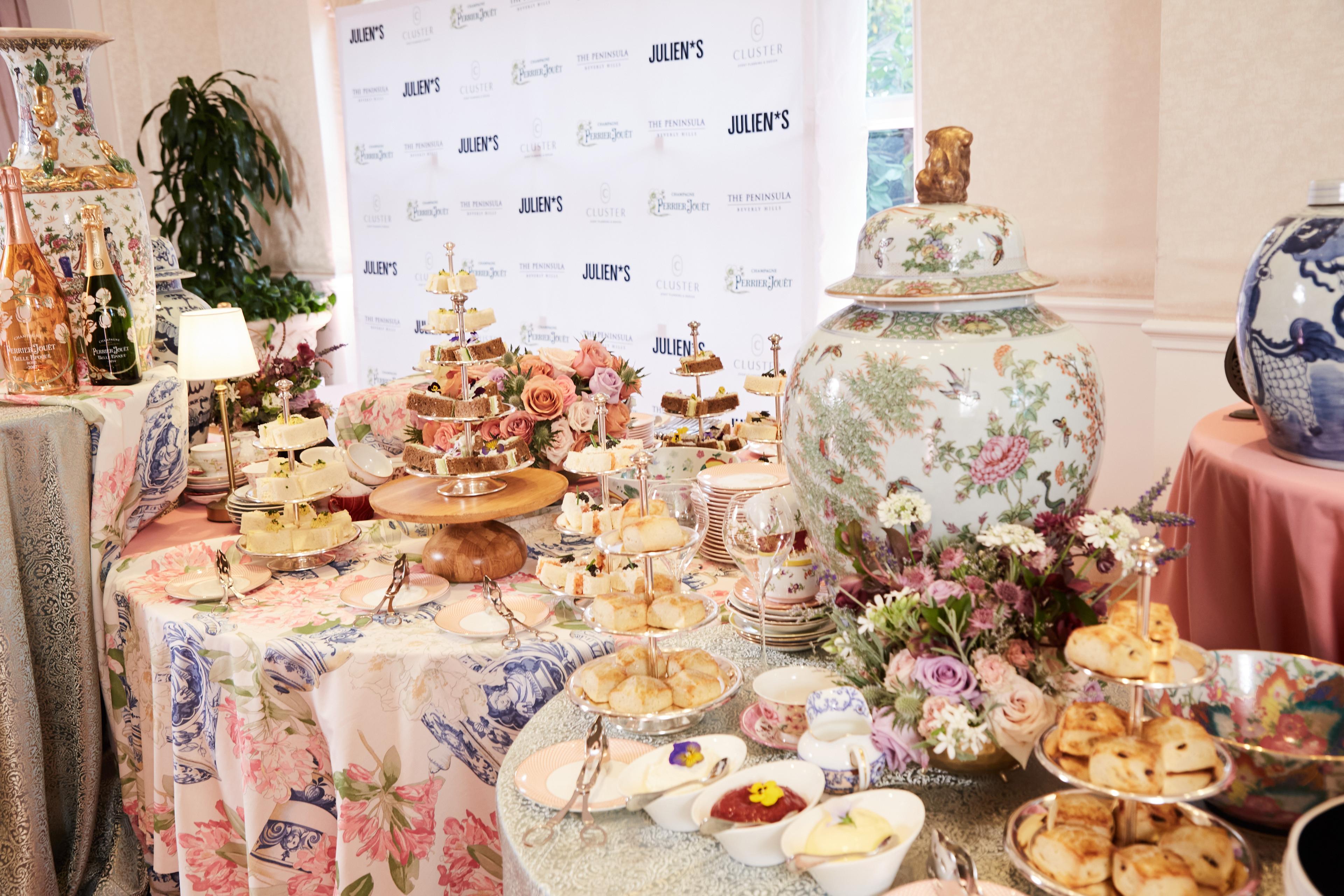 Afternoon Tea Time at The Peninsula Beverly Hills