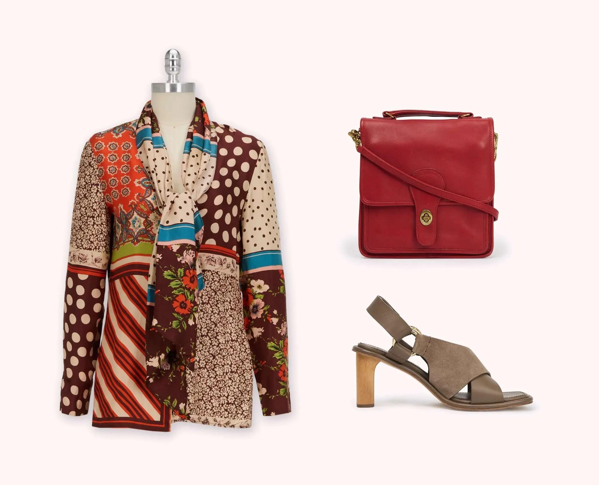 Lot #353. And Just Like That… | Miranda Hobbes Season 3 Episode 2, Jean Paul Gaultier Blouse and Accessories Lot #353 And Just Like That… Miranda Hobbes Season 3 Episode 2, Jean Paul Gaultier Blouse and Accessories