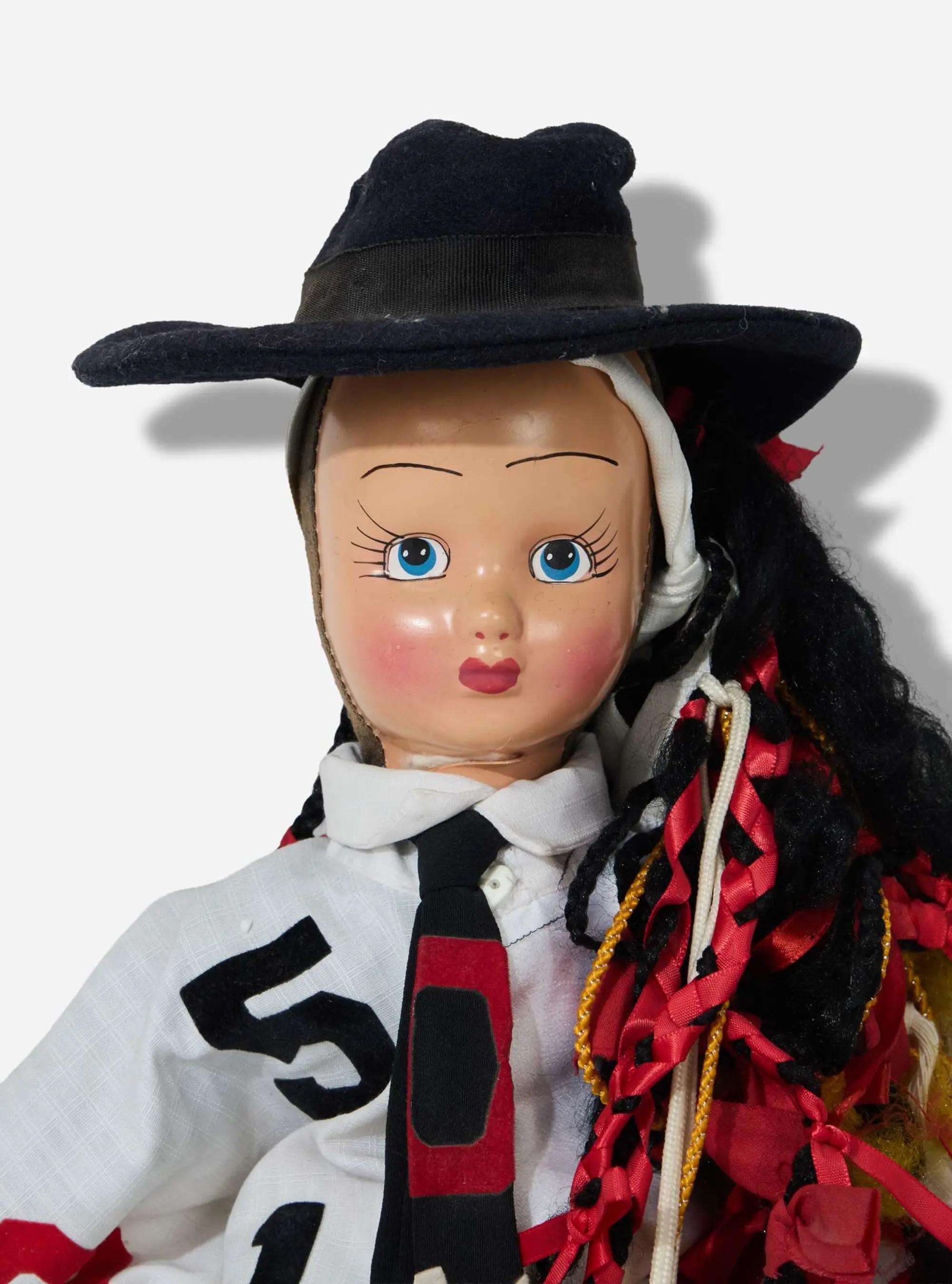 Lot #37  Boy George 1983 Colour by Numbers Costume Doll (With Image)