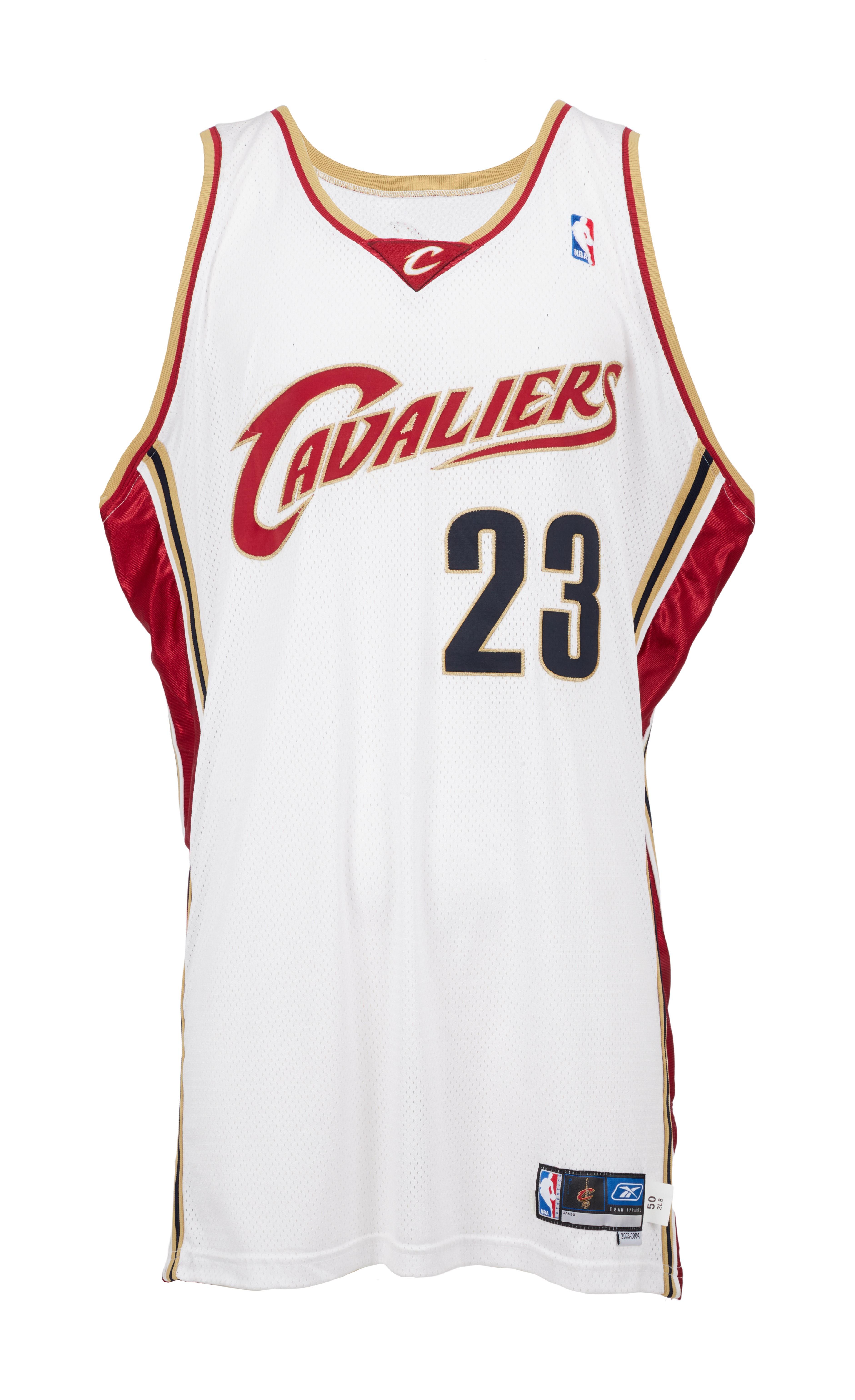 LeBron James | Game-Worn and Signed Rookie Year Cavaliers Jersey (MEARS and Beckett) LeBron James | Game-Worn and Signed Rookie Year Cavaliers Jersey (MEARS and Beckett)