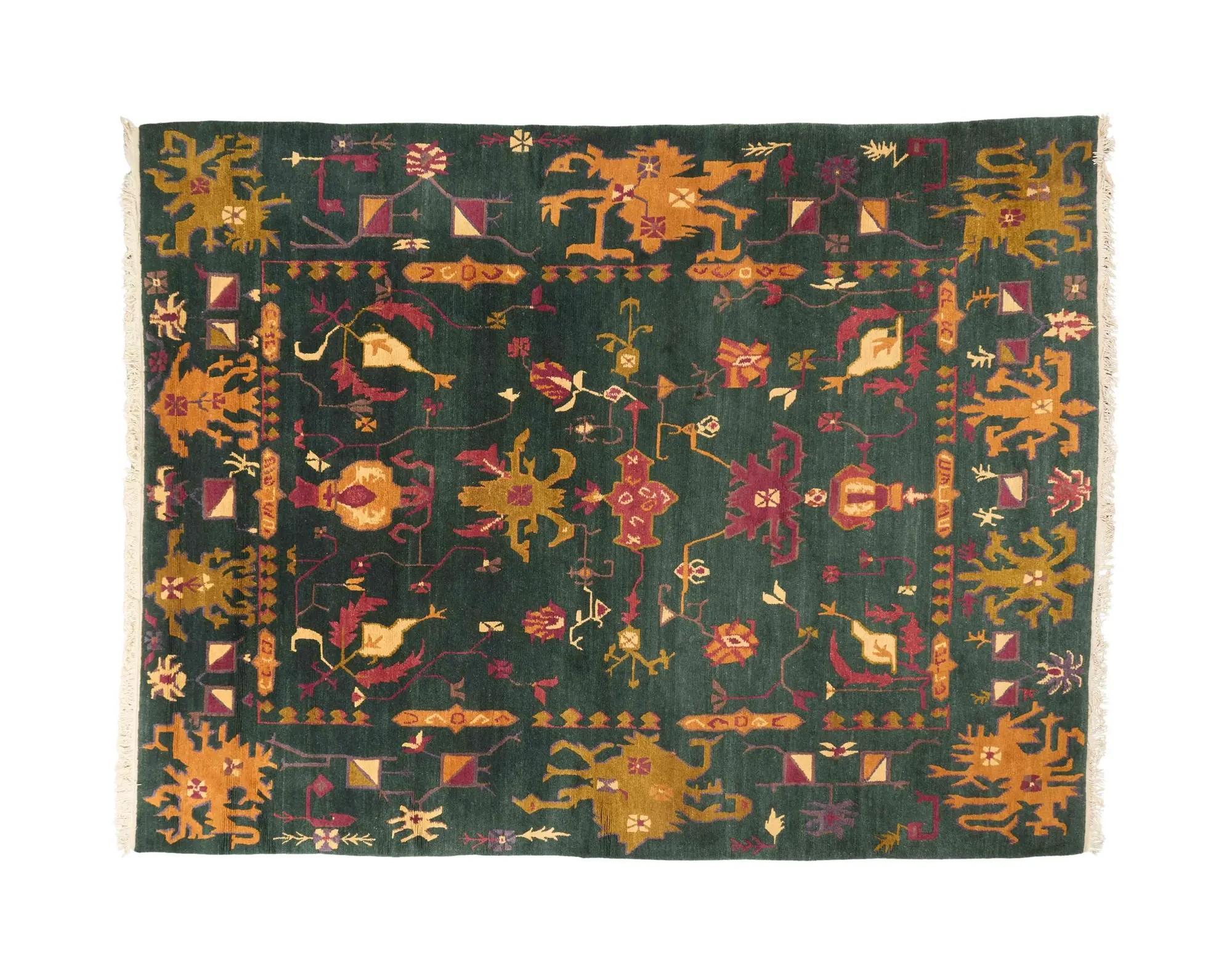 Lot #347. Whoopi Goldberg | Tibetan Carpet tibetan carpet