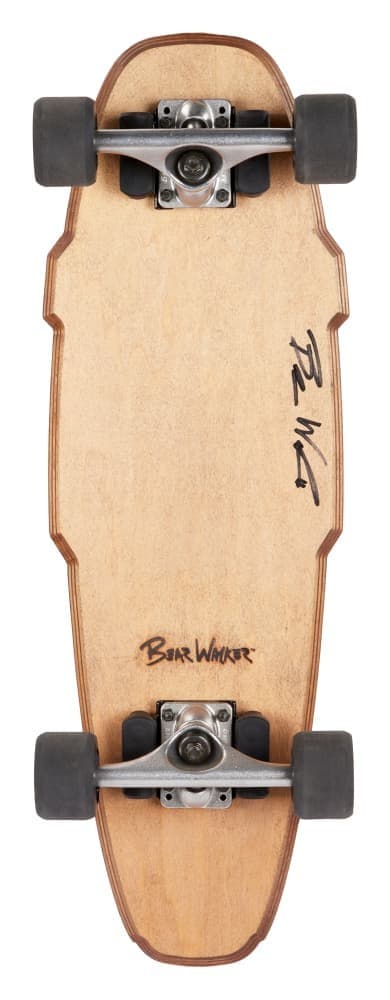 BEAR WALKER SIGNED ROBERT DOWNEY JR. IRON MAN MK51 SKATEBOARD