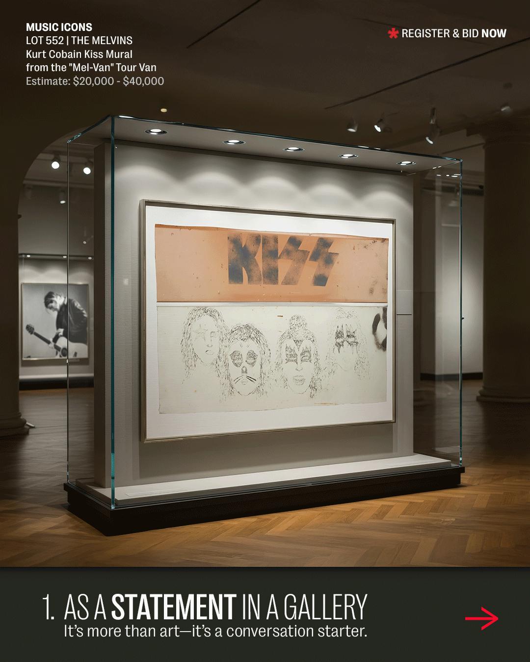 Exhibitor's Edge: Displaying Kurt Cobain's 'Melvan' Art