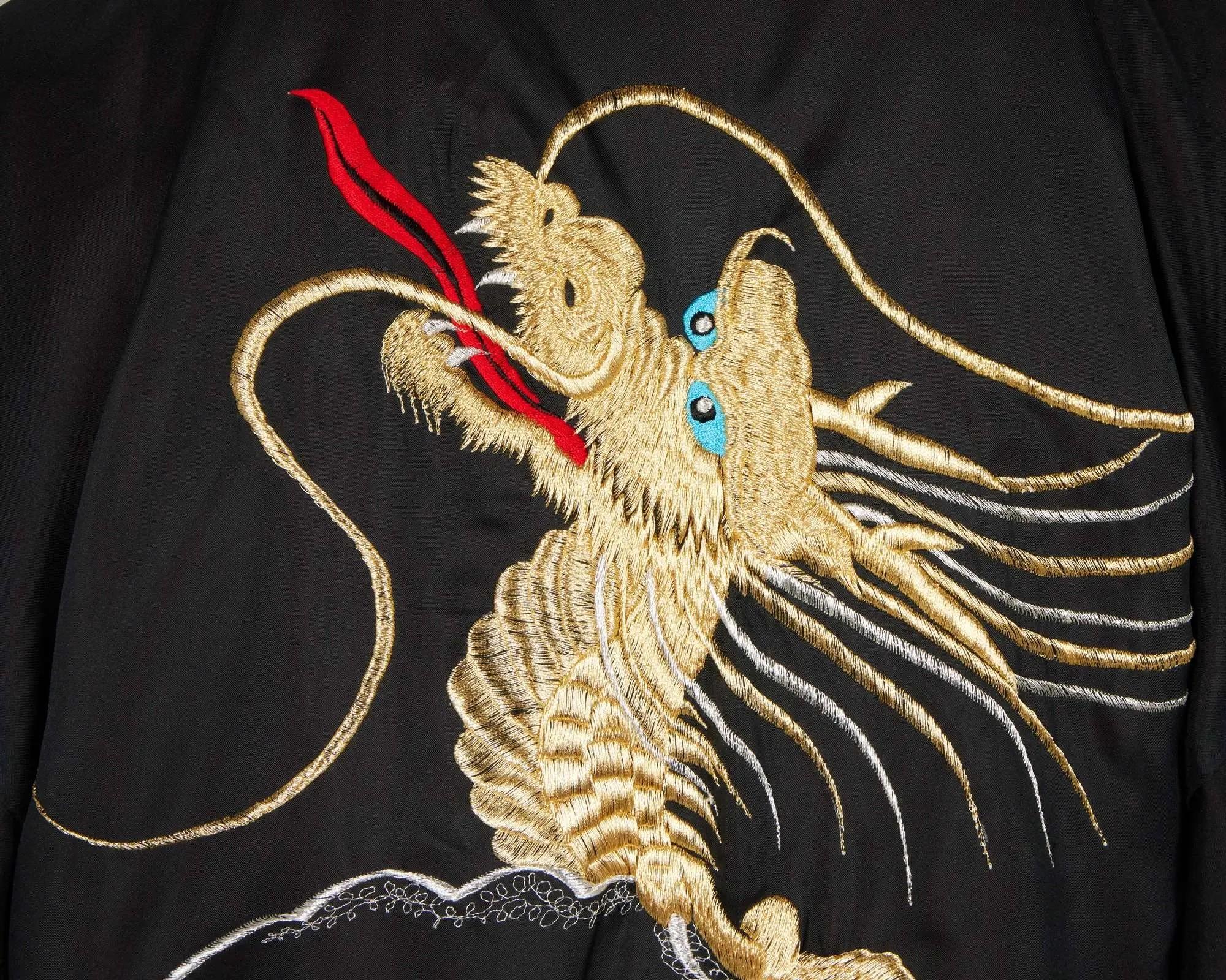Lot #494  Ace Frehley 1977 Japanese Embroidered Kimono