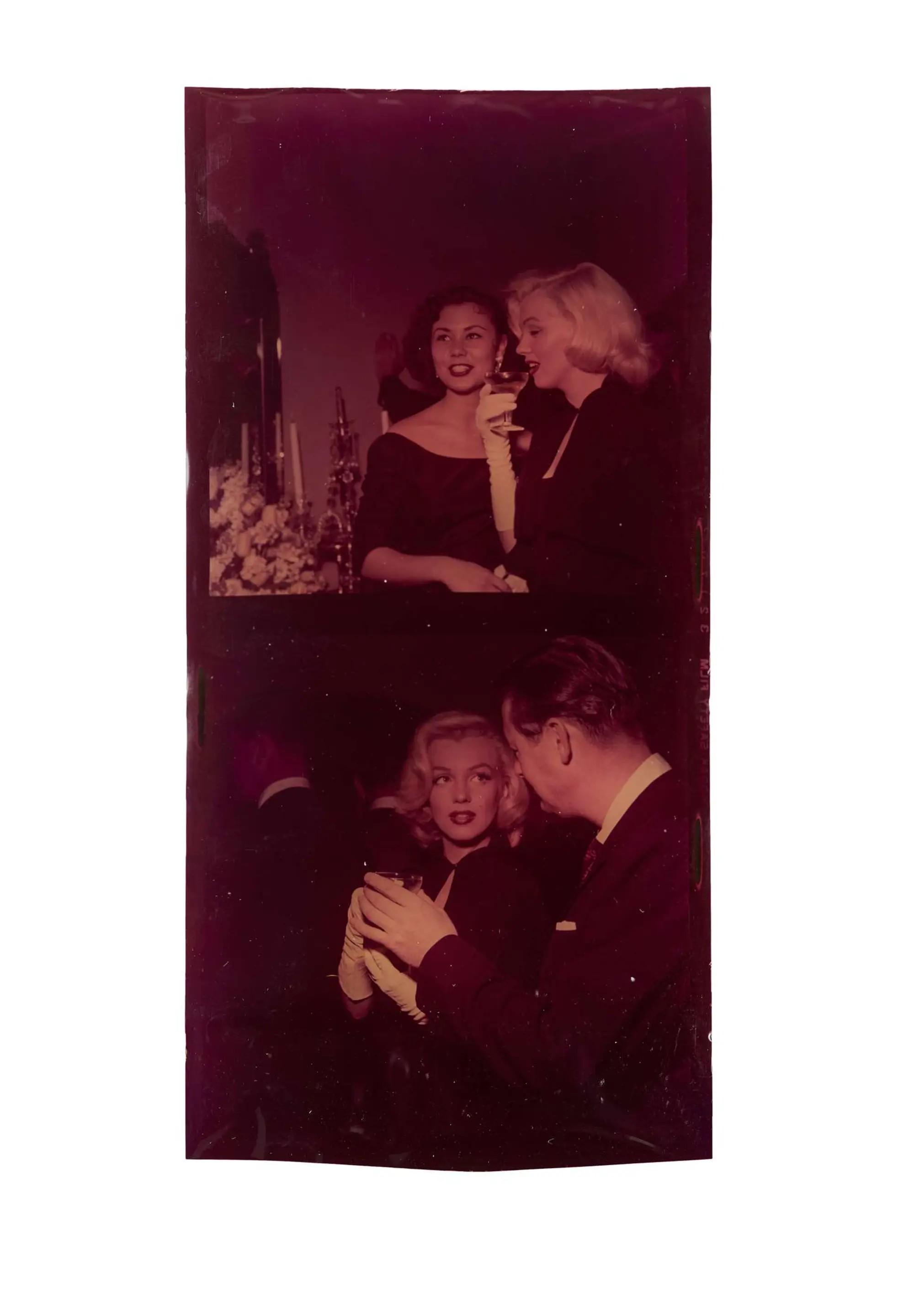 Lot #136. Marilyn Monroe | 1953 Rare Color Transparency Lot #136 Marilyn Monroe 1953 Rare Color Transparency