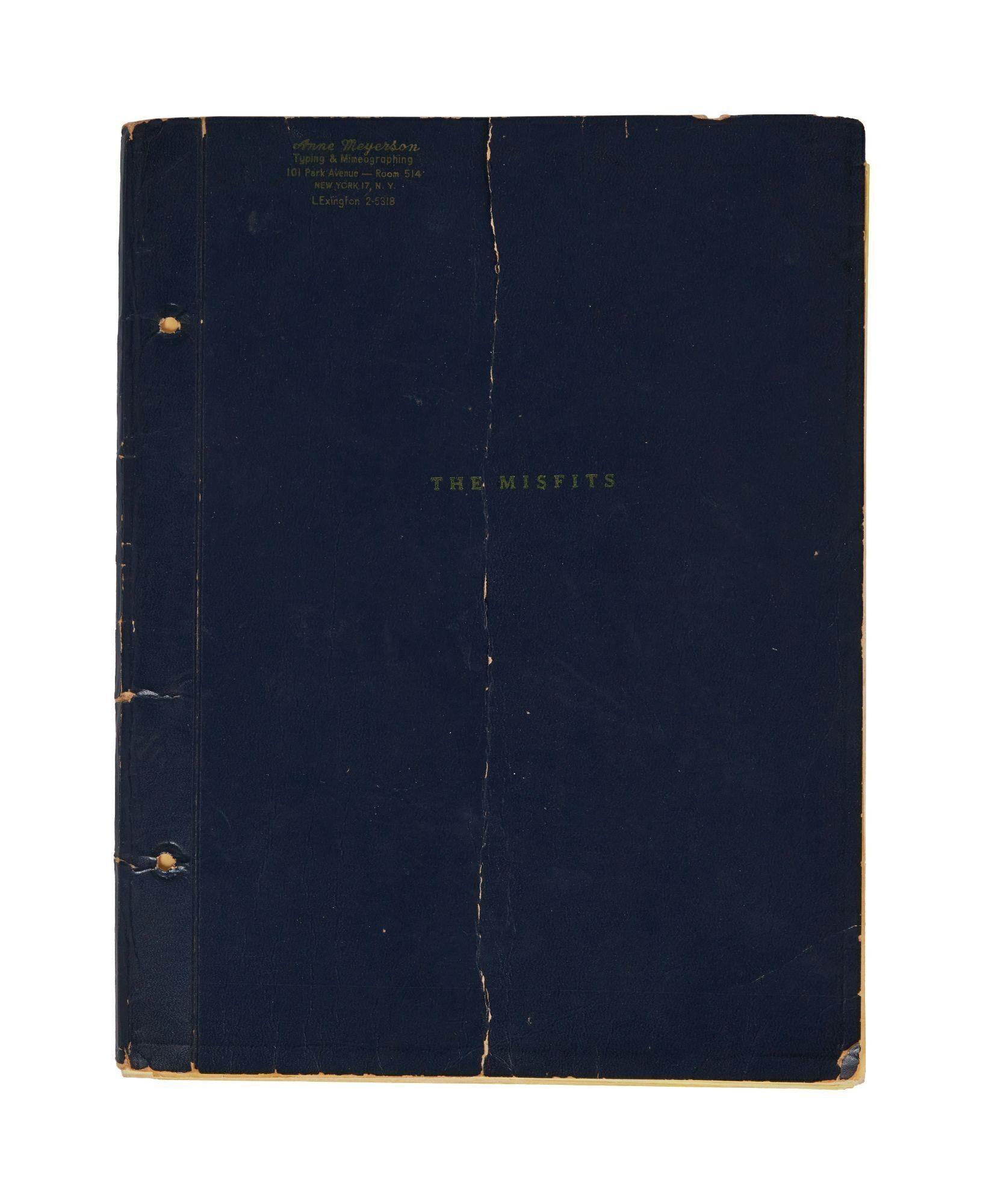 Lot #6. Marilyn Monroe | 1960 Annotated 'Script Change' Pages from The Misfits