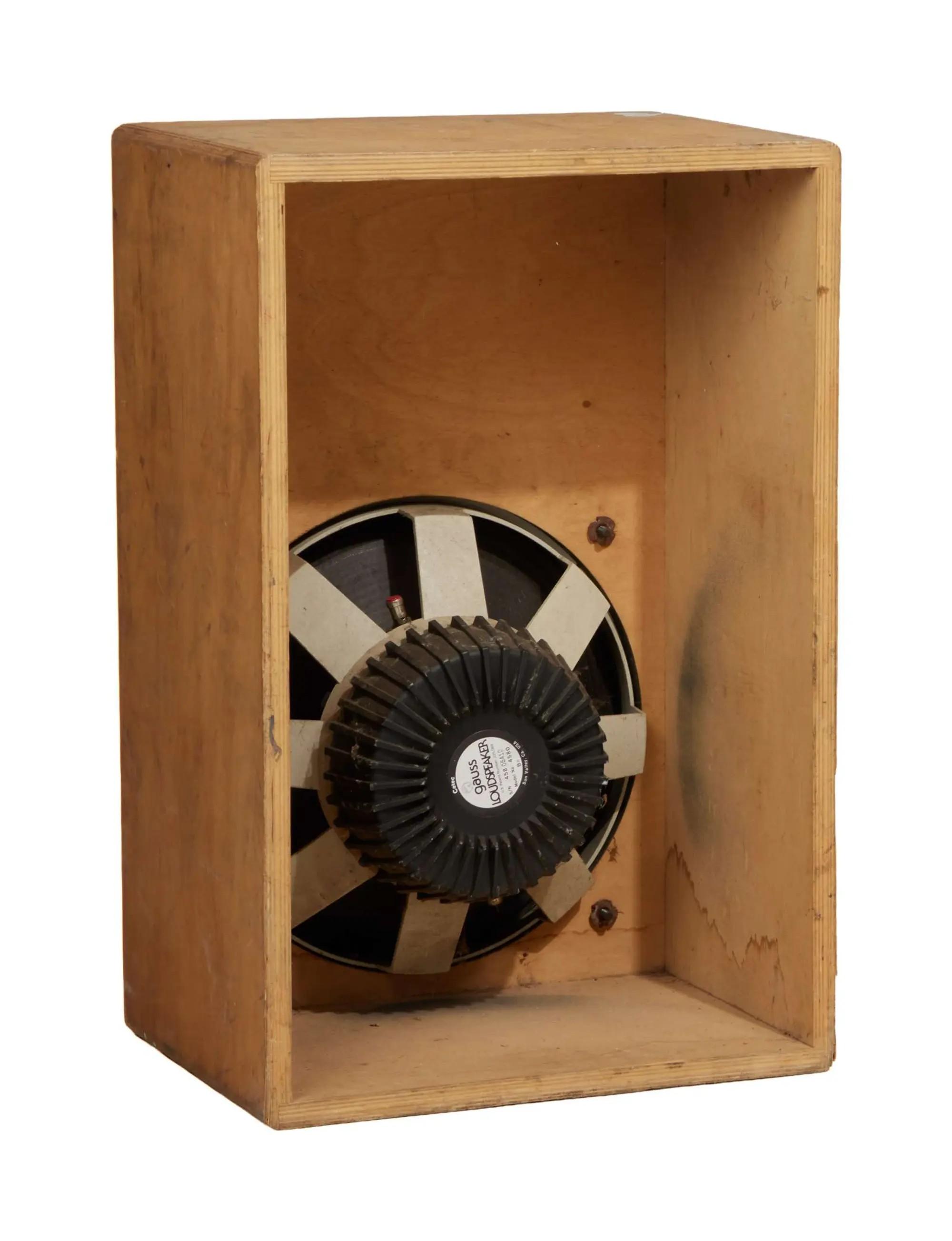 Lot #55  Hard Truckers Speaker Cabinet with Gauss 15 Inch Speaker
