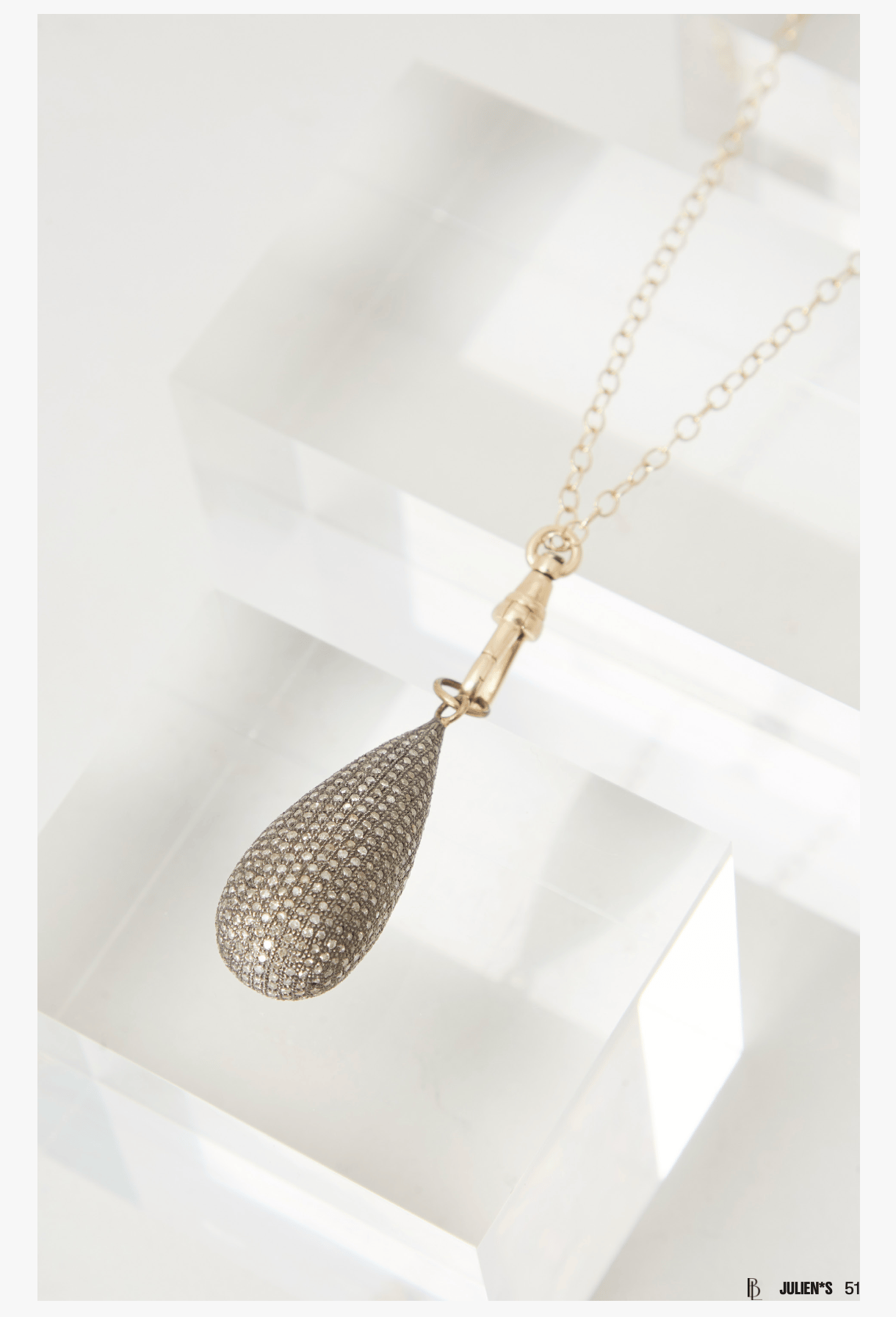 Lera Jewels Gold and Diamond Pendant Necklace Gwyneth Paltrow Lera Jewels Gold and Diamond Pendant Necklace