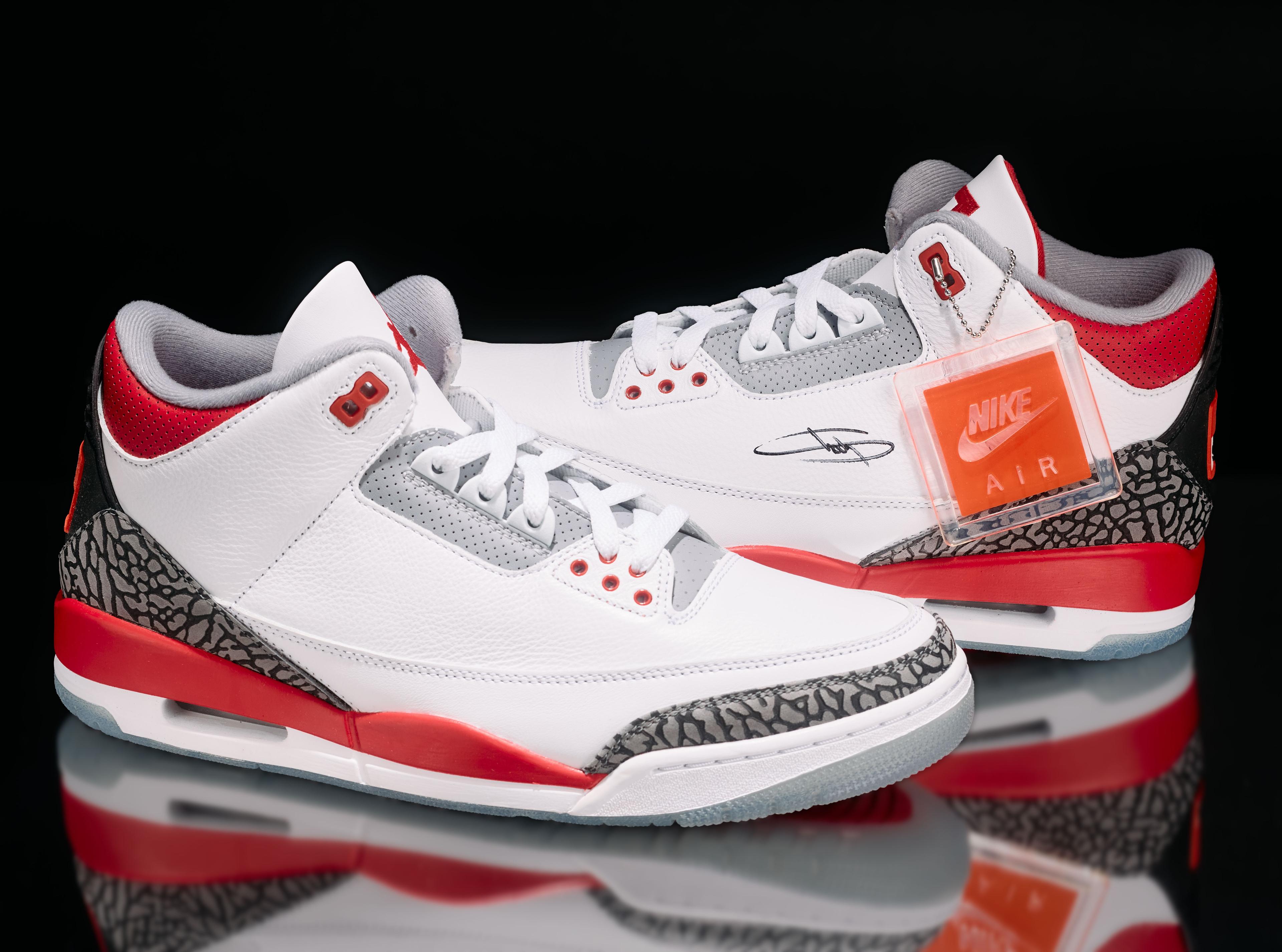 Eminem | Signed Nike Air Jordan 3 “Slim Shady” Player Exclusive Sneakers with Original Box