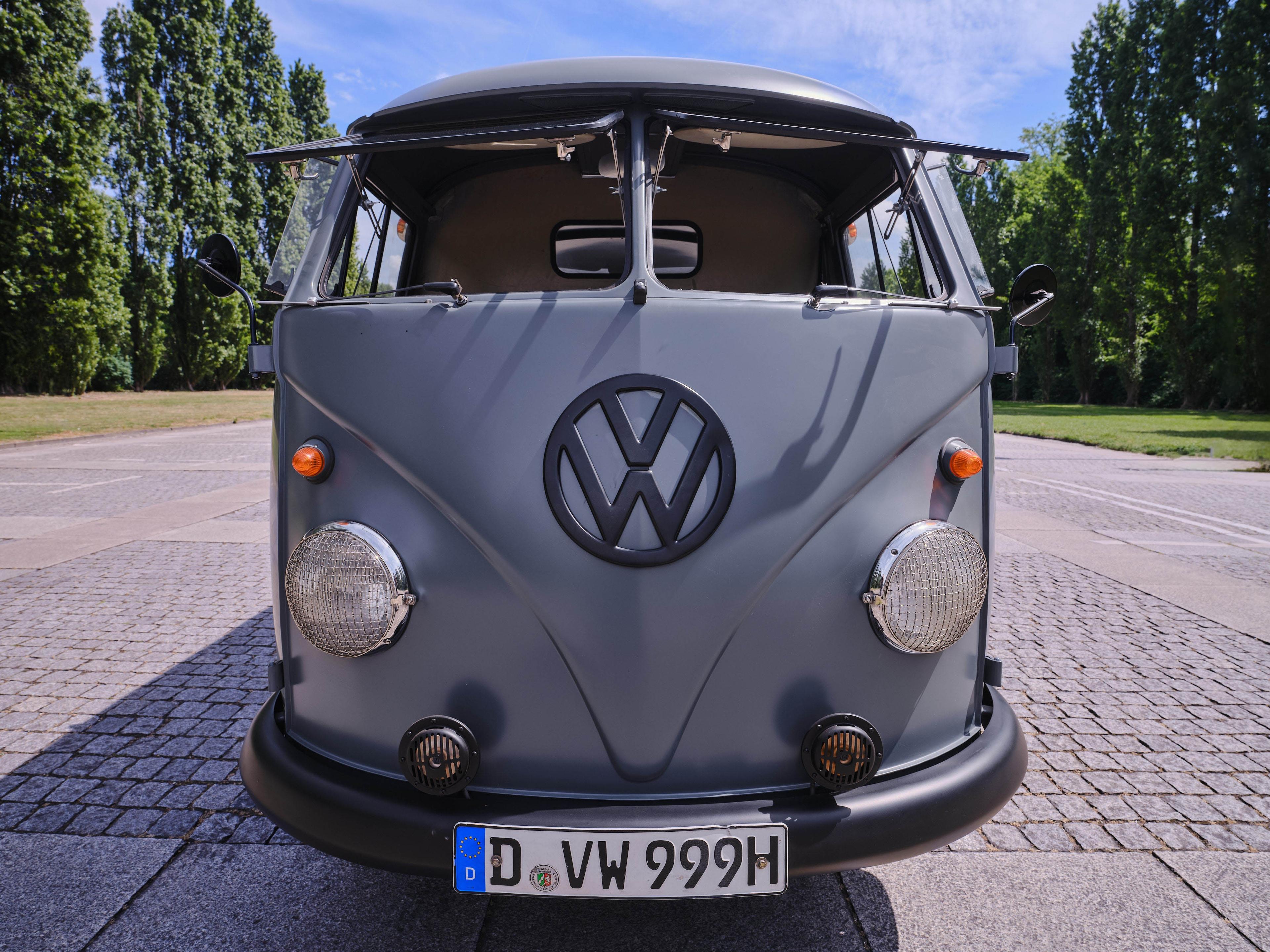 a gray vw bus from the florian schneider collection