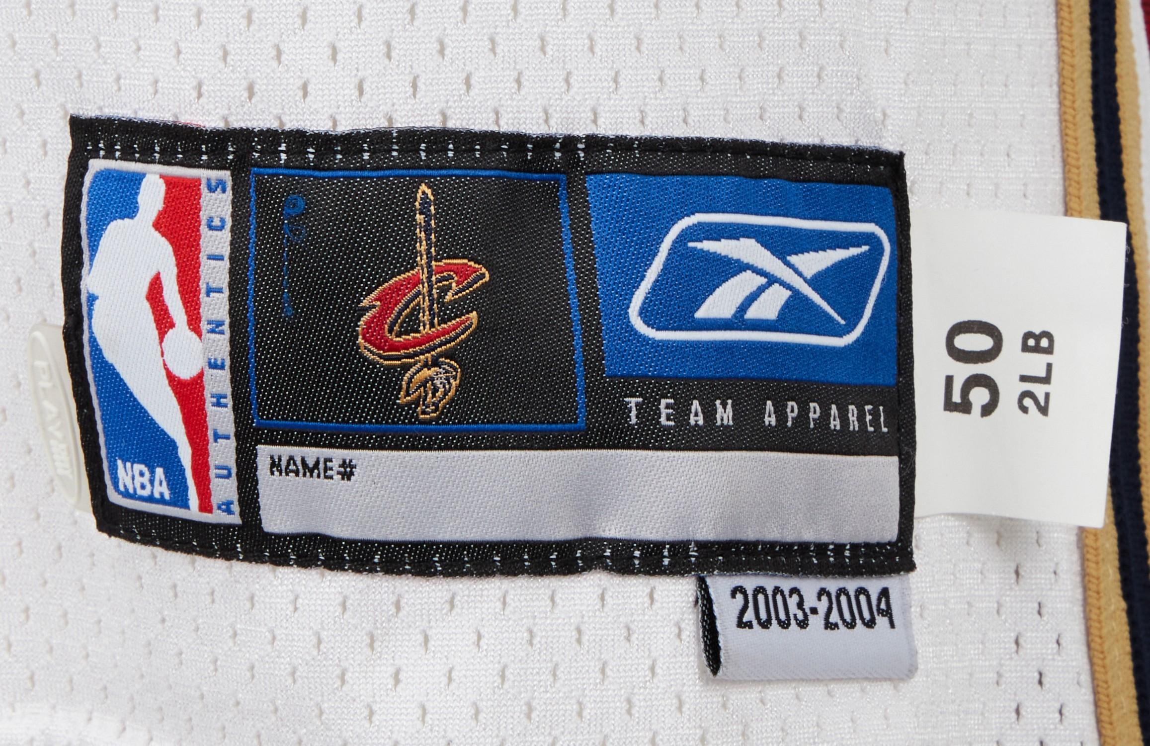 LeBron James | Game-Worn and Signed Rookie Year Cavaliers Jersey (MEARS and Beckett)