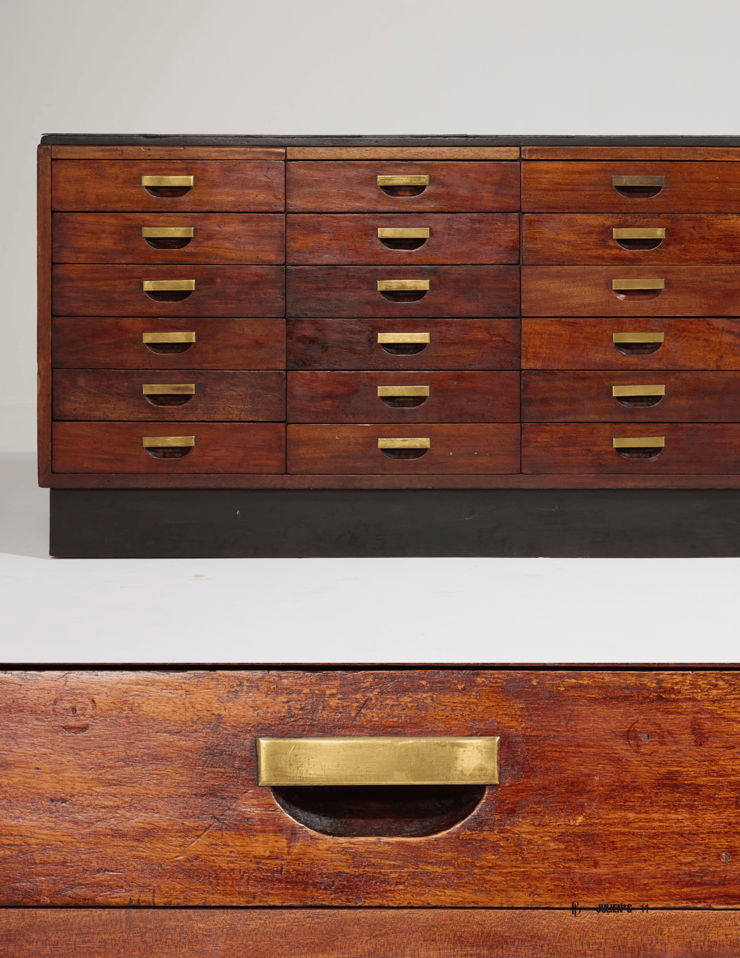 Vintage Cabinet with Slate Top and Brass Handles Gwyneth Paltrow vintage cabinet