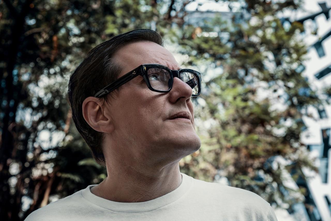 a photo of Stephen Morris of the band New Order