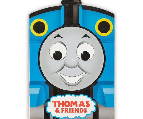 a picture of thomas and friends on a black background