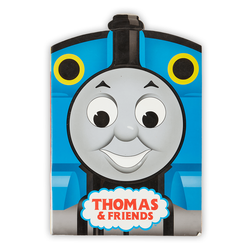 a picture of thomas and friends on a black background