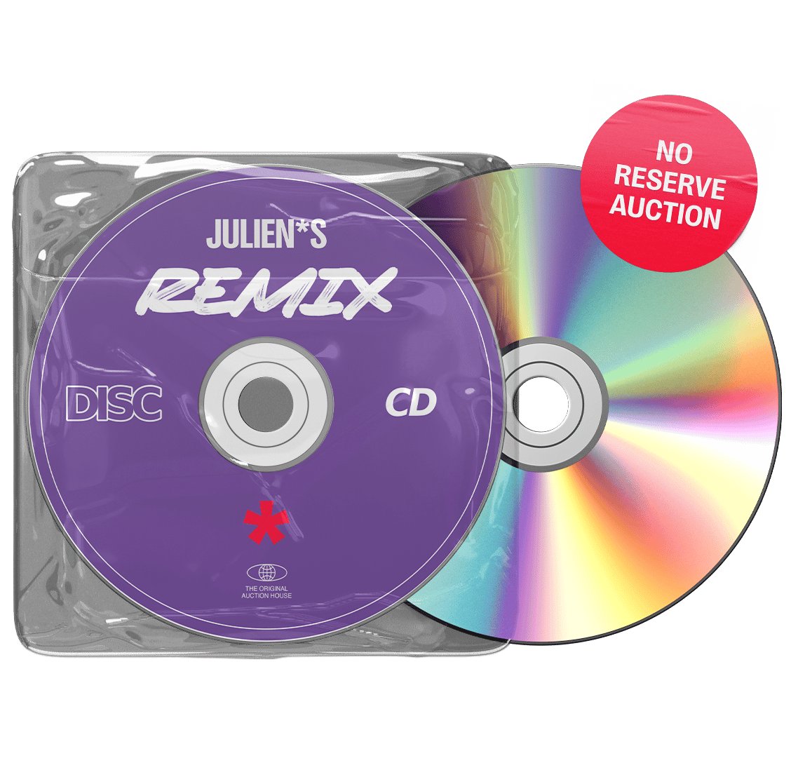 julien 's remix disc cd in a plastic case