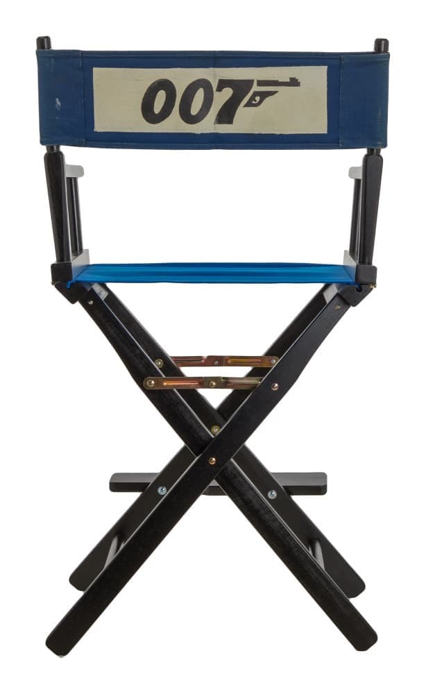 Roger Moore | "James Bond" Chairback (With Photos)