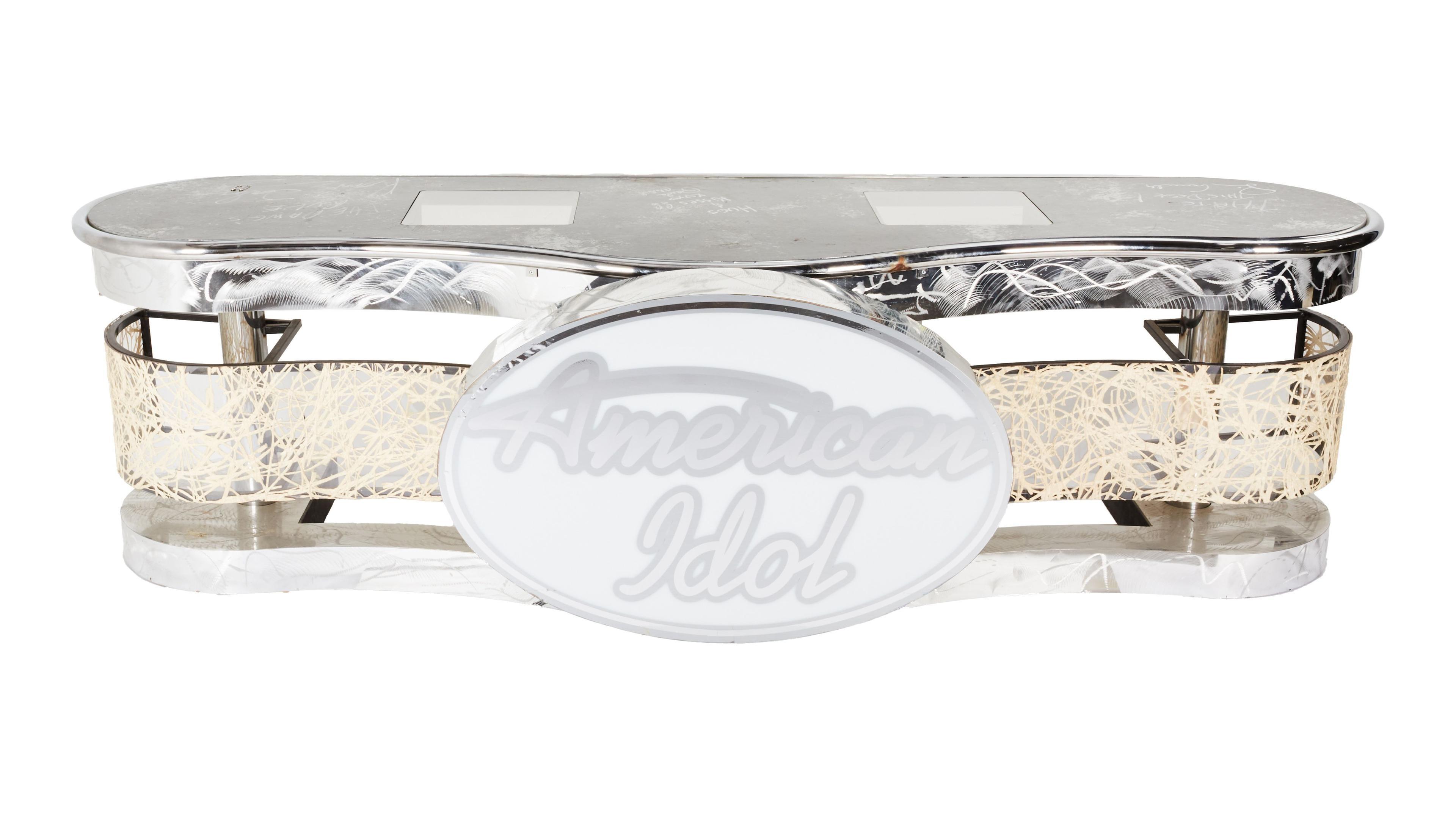 a judges table from american idol