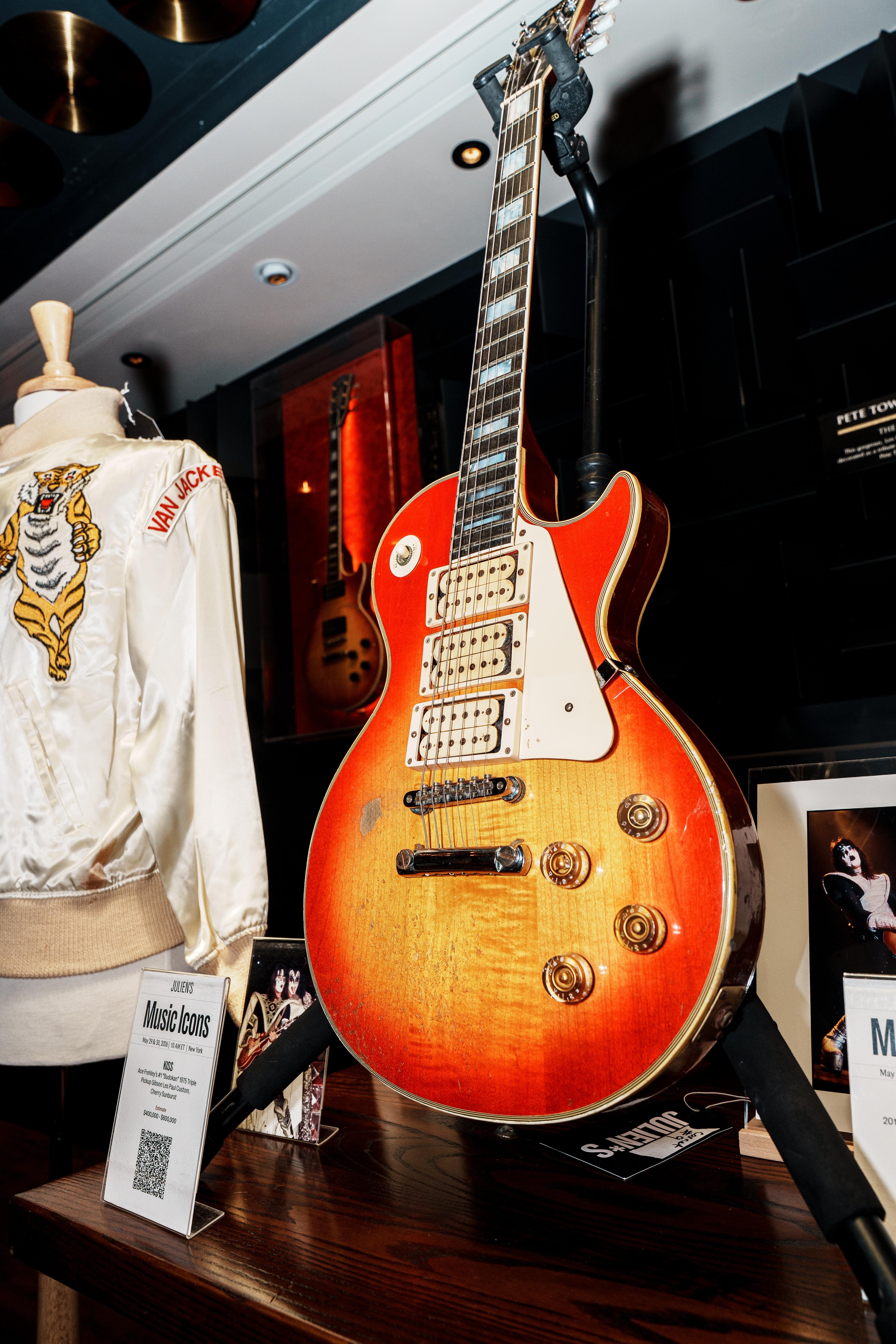 Ace Frehley’s Les Paul guitar