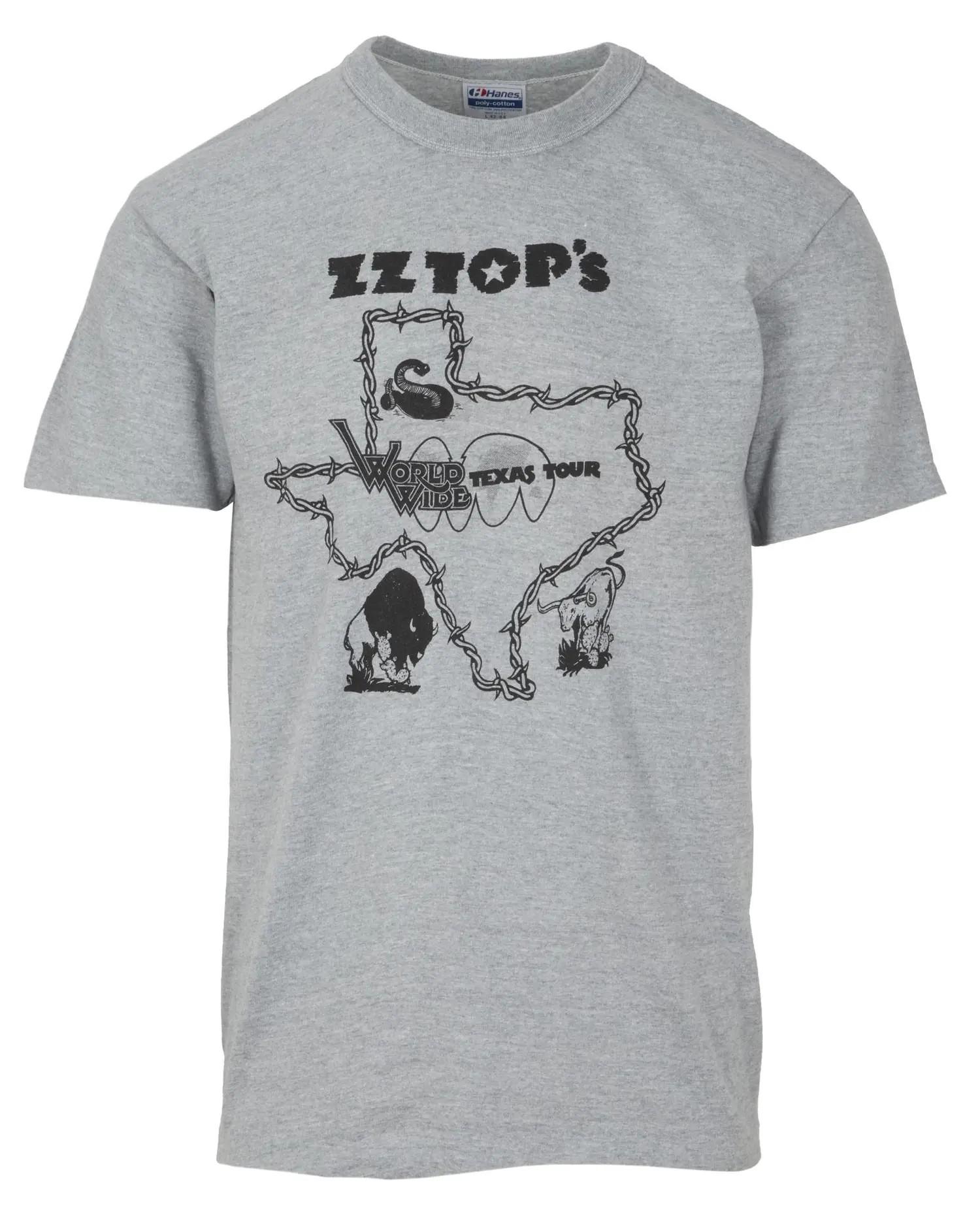 Lot 14  Dusty Hill Vintage ZZ Top T-Shirts 5