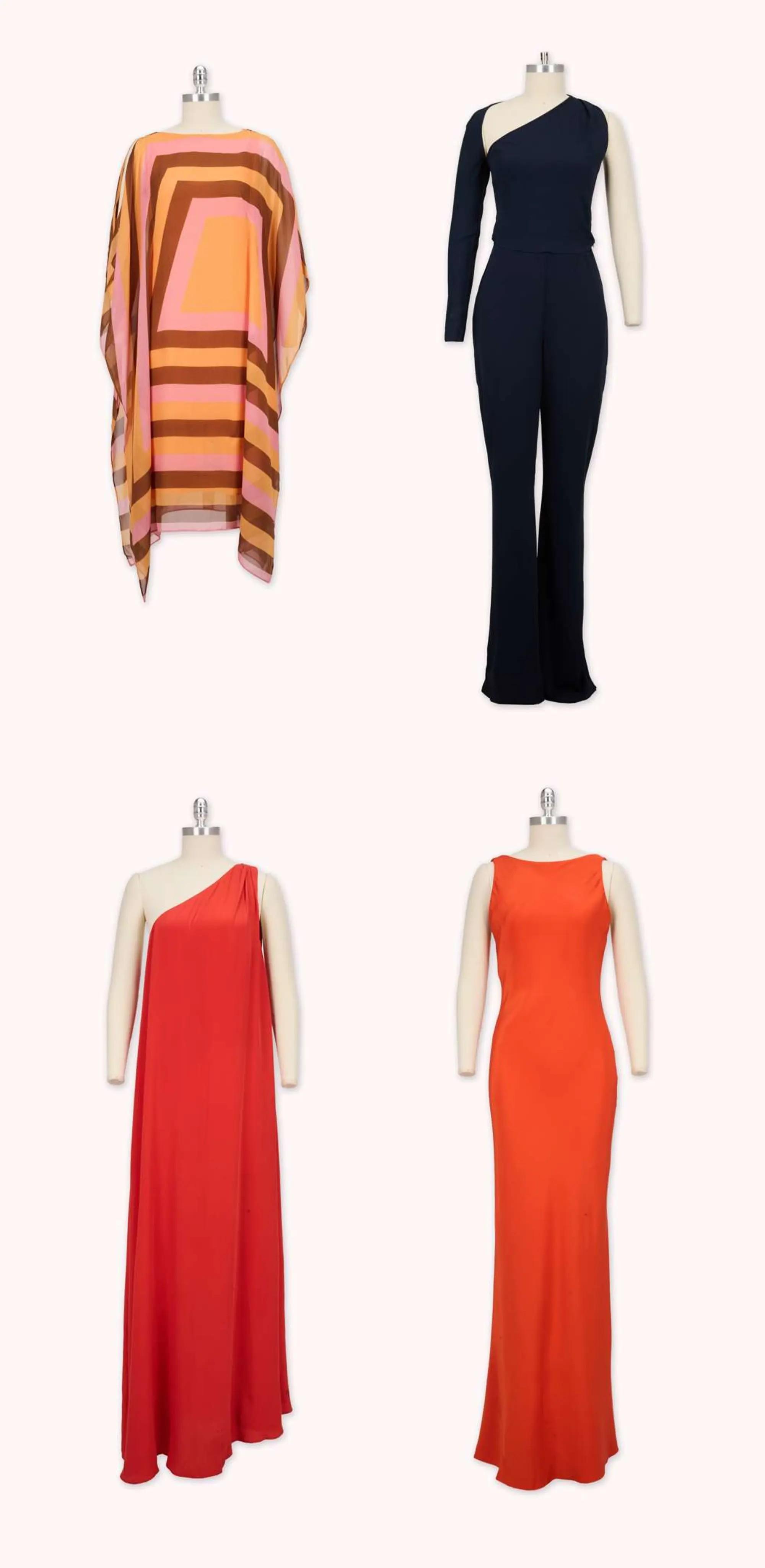 Lot #196. And Just Like That… | Miranda Hobbes Wardrobe Four Designer Dresses Lot #196 And Just Like That… Miranda Hobbes Wardrobe Four Designer Dresses
