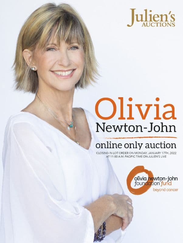 Julien's Auctions Olivia Newton-John online only auction
