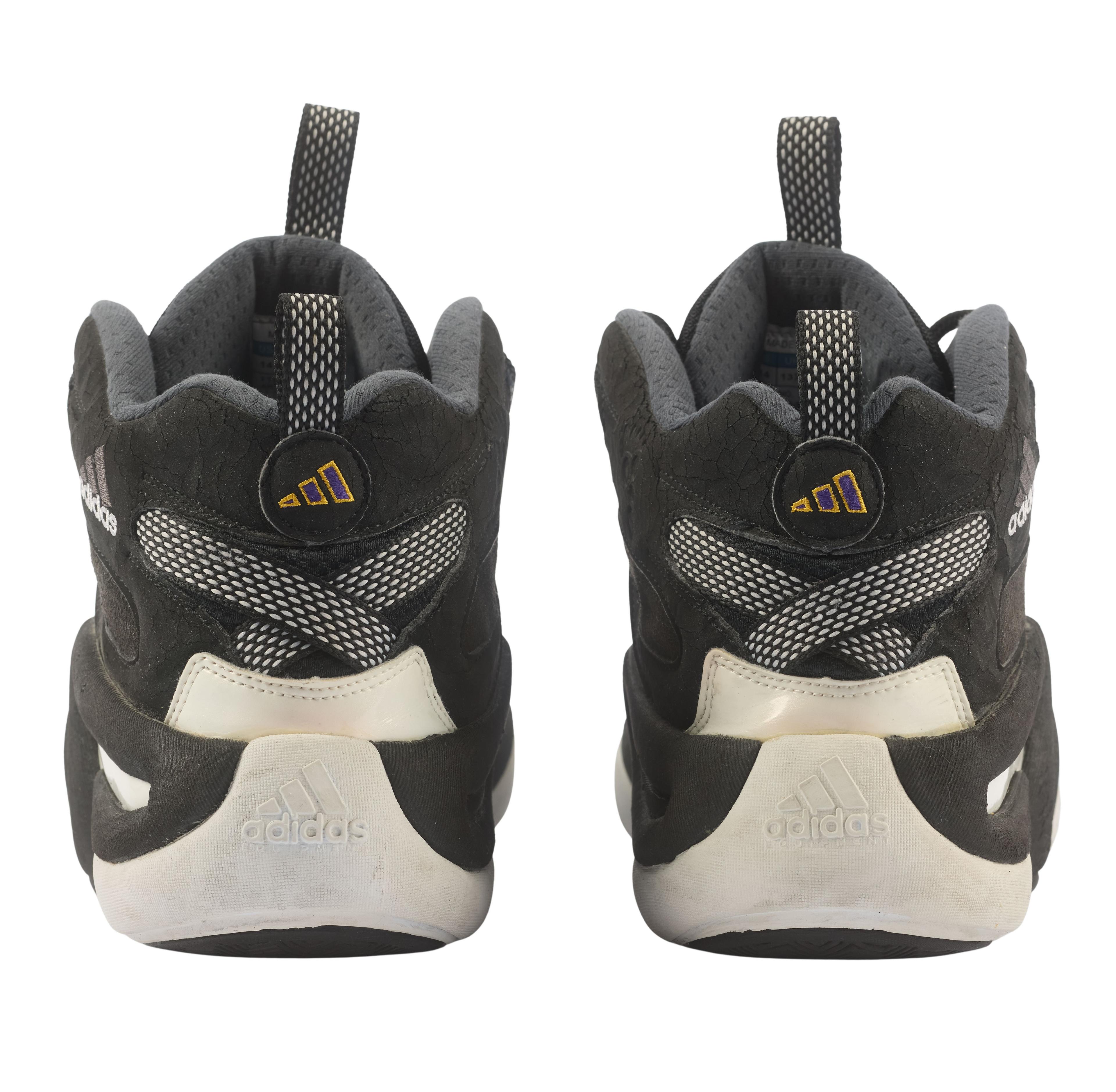 Kobe Bryant | Game-Worn and Signed 1997 Adidas Basketball Shoes (MEARS)