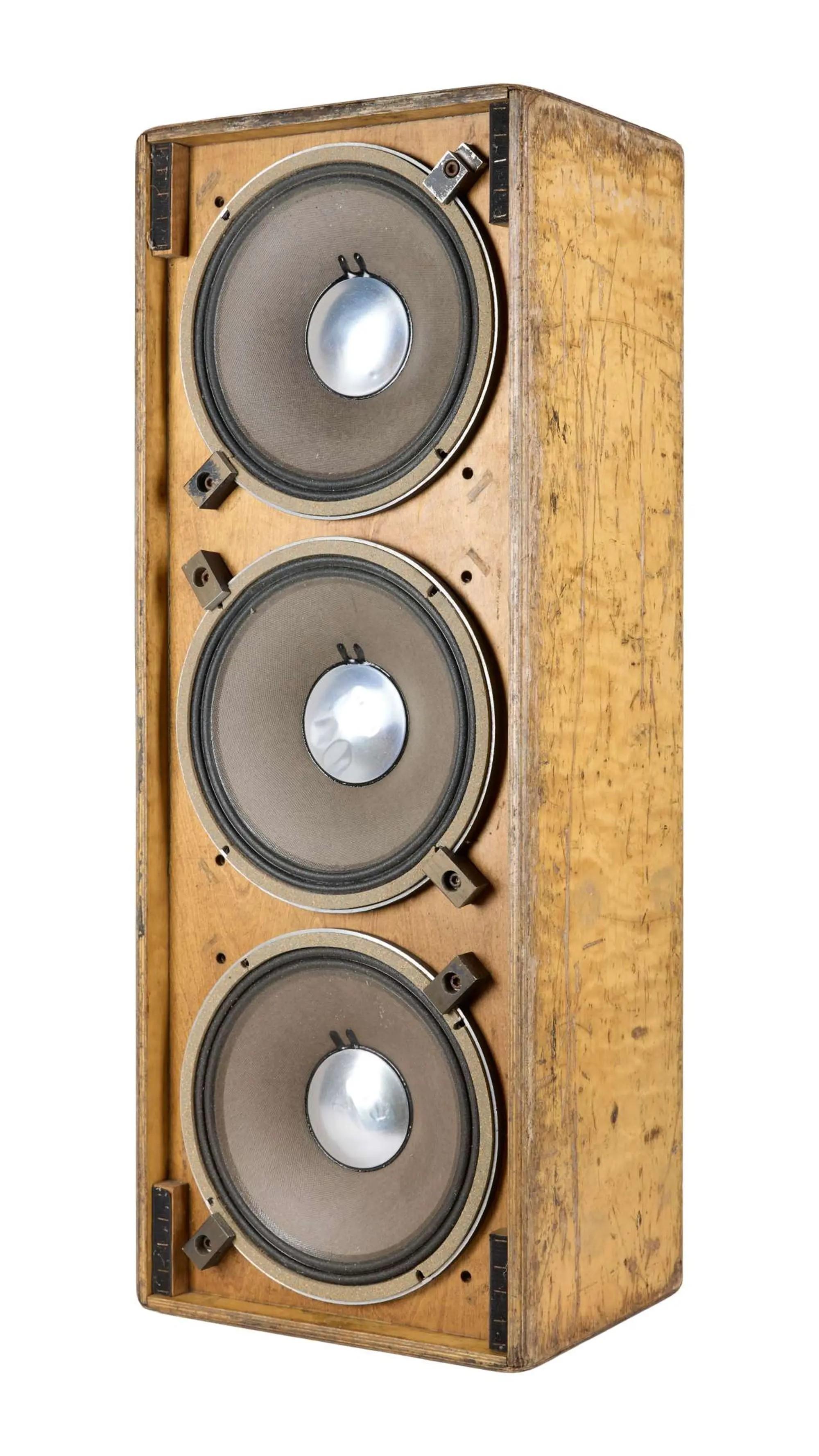Lot #122  Jerry Garcia Owned and Played Hard Truckers 3x12 Guitar Speaker Cabinet 