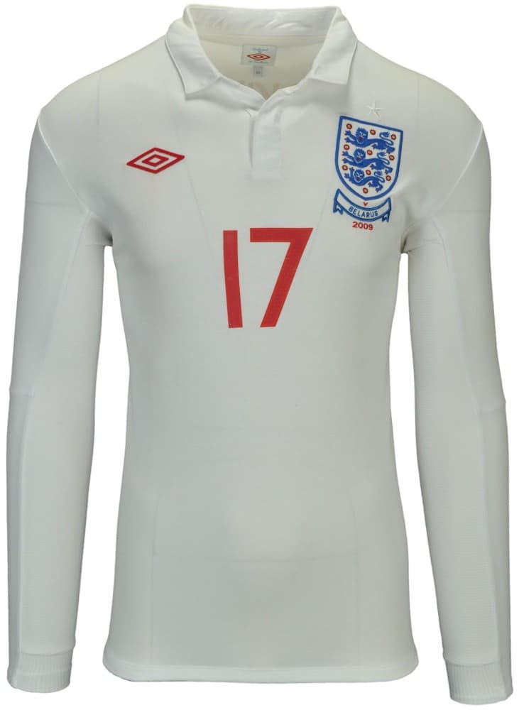 David Beckham | Match-Worn 2009 England Jersey