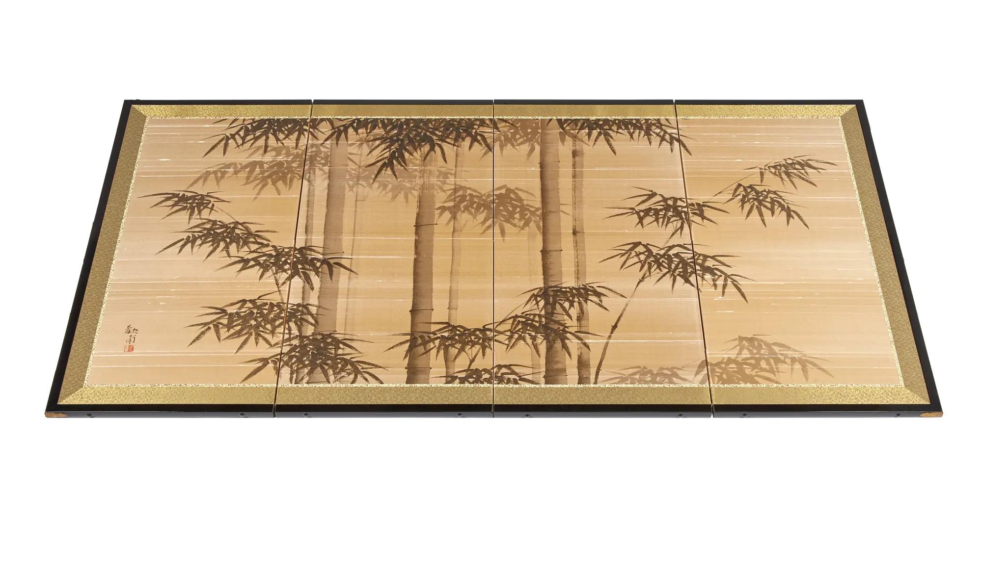 Lot #398. Joe Walsh | Japanese Hand Painted Screen Lot #398 Joe Walsh Japanese Hand Painted Screen