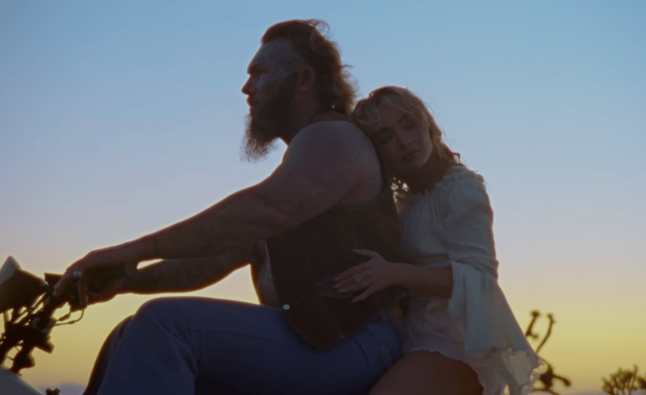 Sabrina Carpenter "Manchild" Music Video-Worn Peasant Top