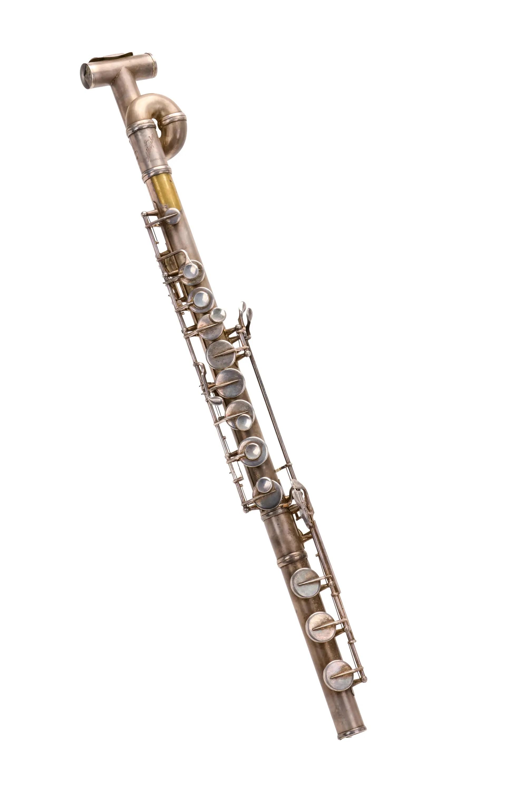 Lot #101. Florian Schneider | 1920s Vanotti F Albisiphon (Contralto Flute) Lot #101 Florian Schneider 1920s Vanotti F Albisiphon (Contralto Flute)