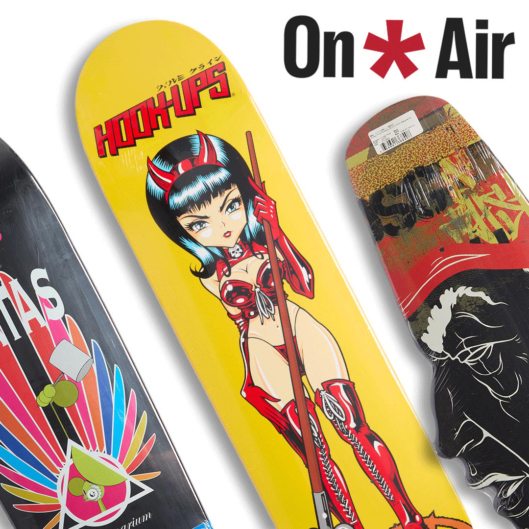 Three skate decks