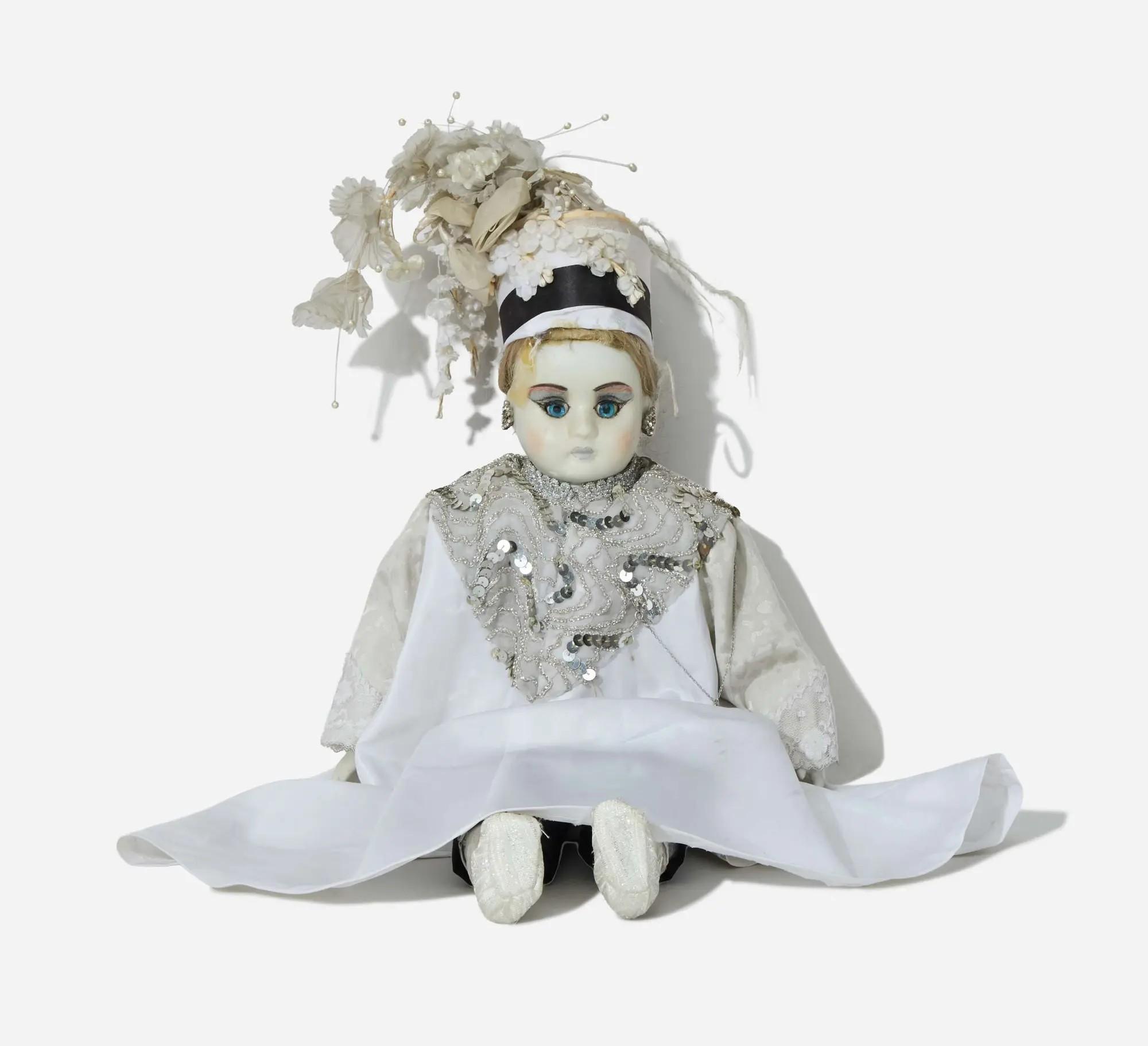 Lot #51  Boy George 1984 Boy George Mistake Number 3 Porcelain Doll (With Image) 2