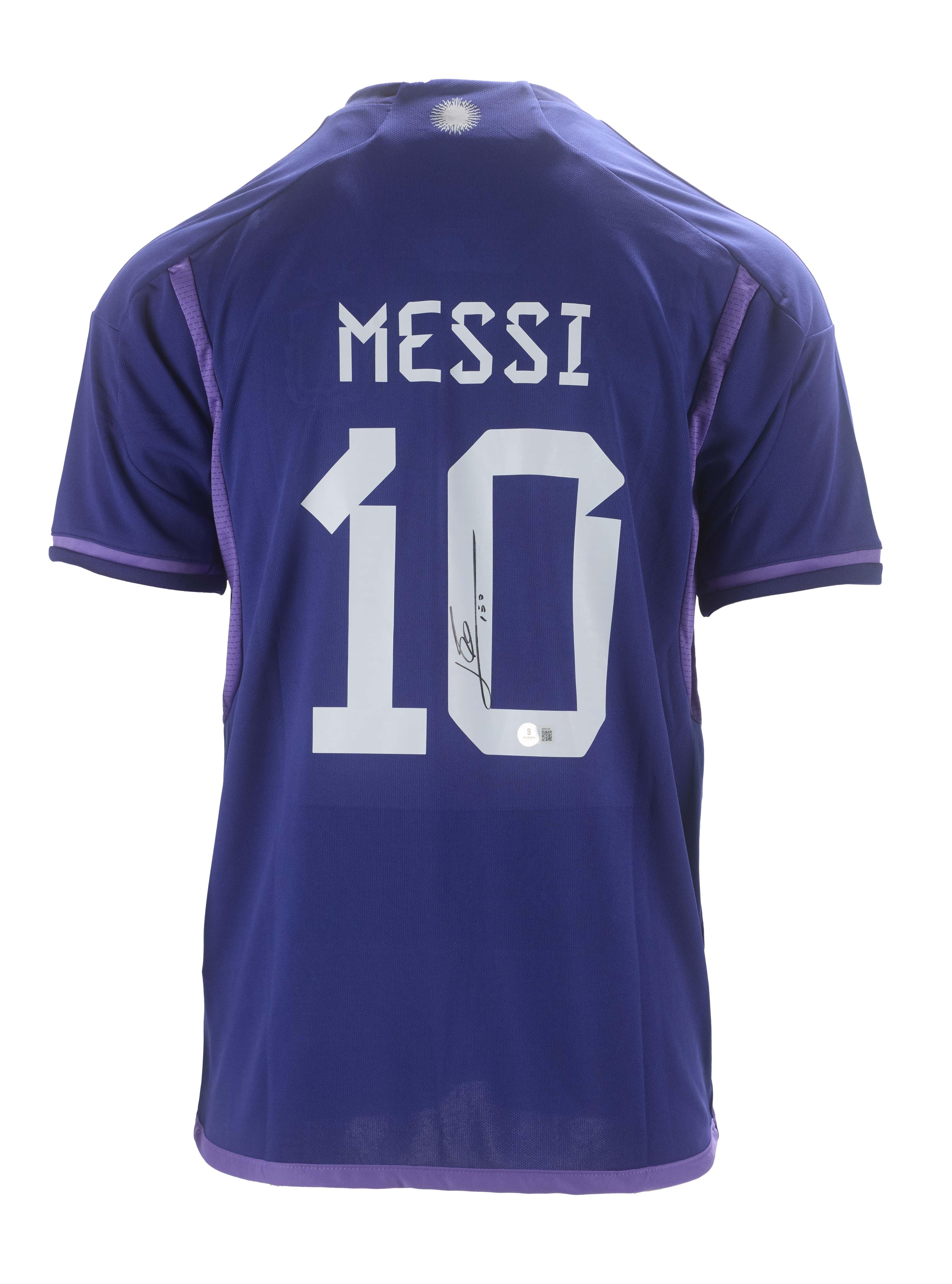 Lionel Messi | Signed Argentina Commemorative Jersey (Beckett) Lionel Messi | Signed Argentina Commemorative Jersey (Beckett)