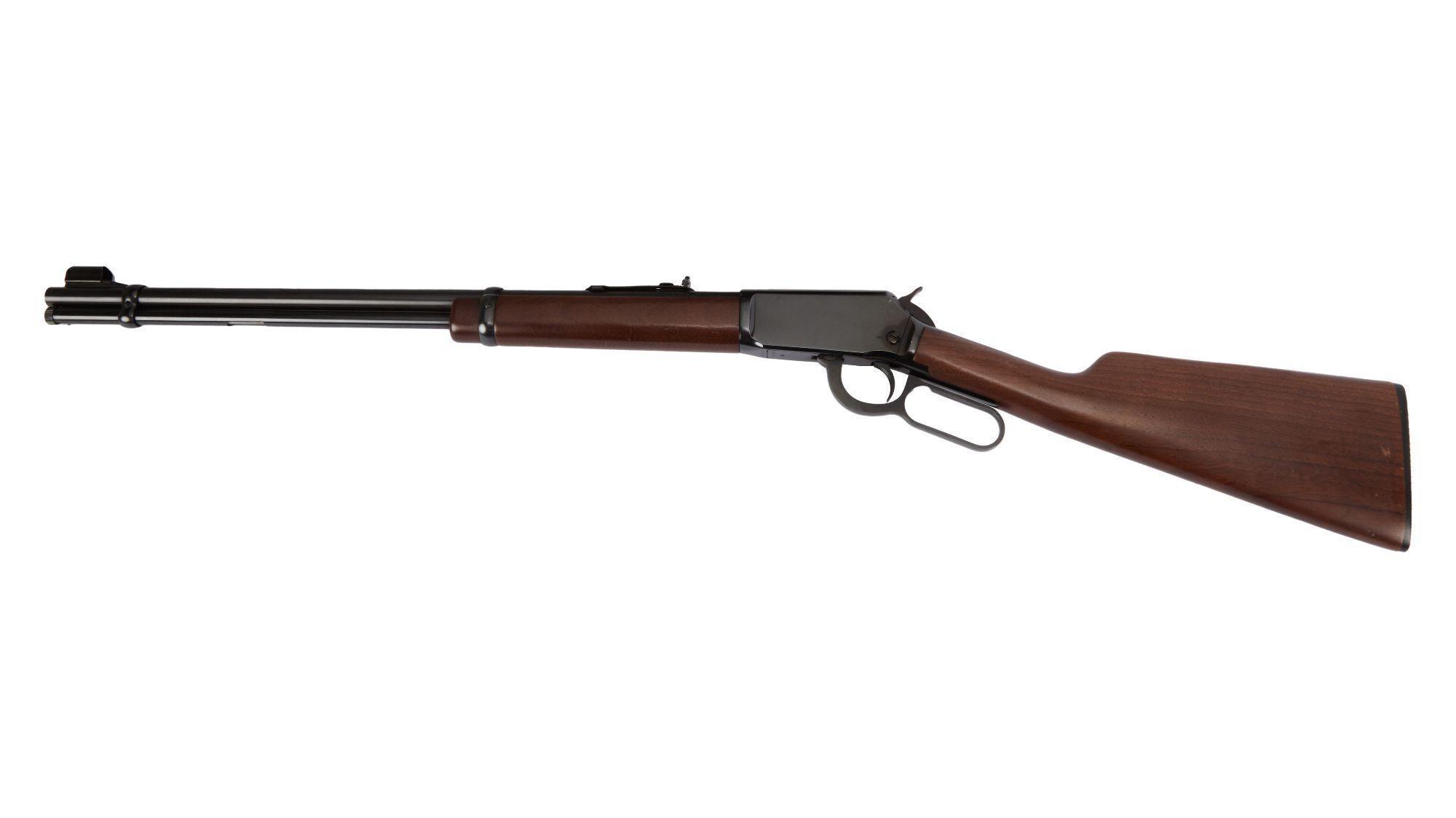 A picture of a wooden rifle