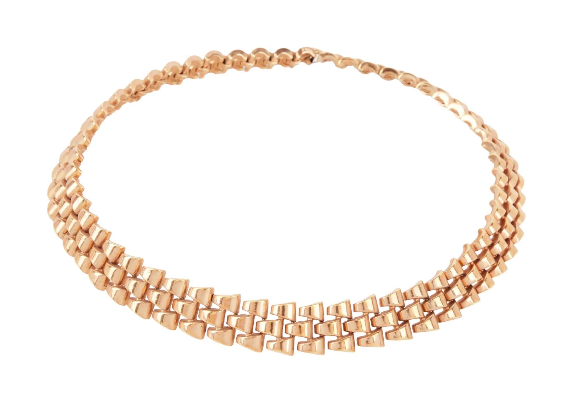 Lot #71. Ginger Rogers | Necklace from "The Barkleys of Broadway" by Trifari Lot #71 Ginger Rogers Necklace from "The Barkleys of Broadway" by Trifari