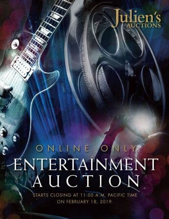 Julien's Auctions Online Only Entertainment Auction 2019