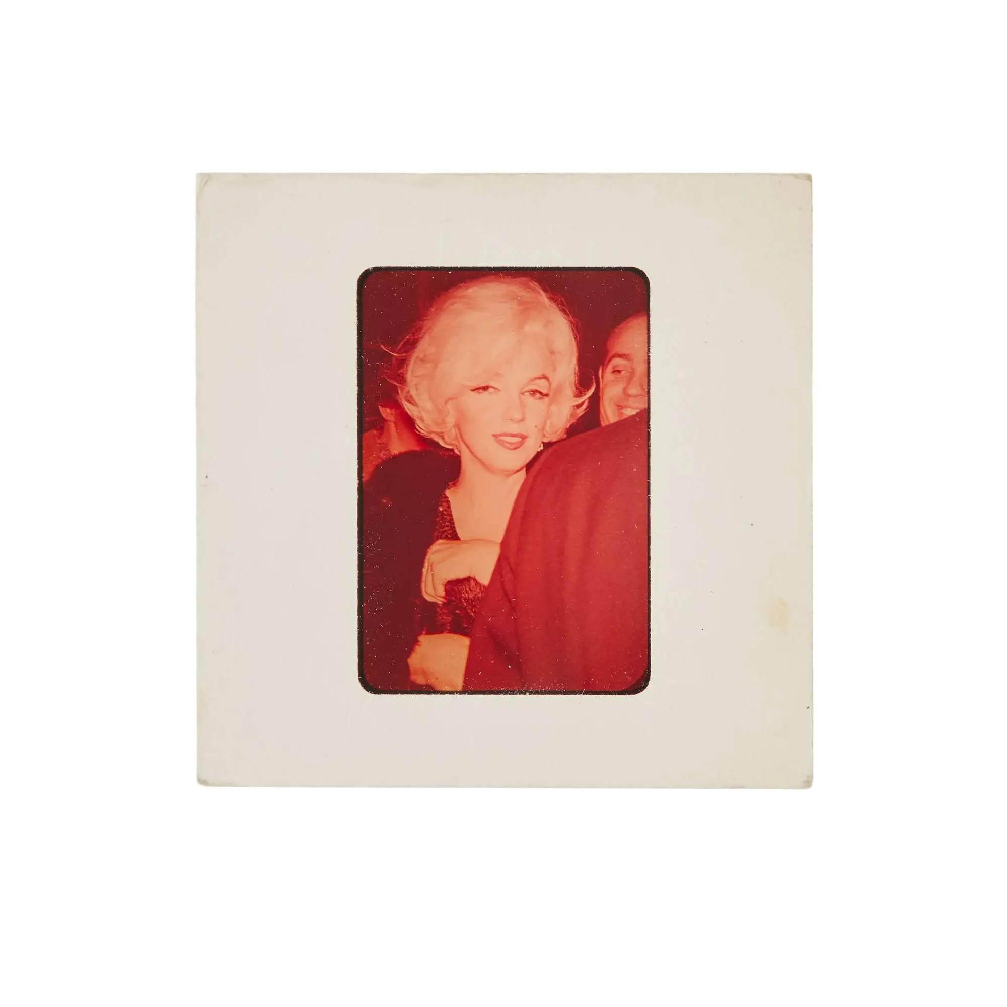 Lot #44. Marilyn Monroe | 1962/1970s Color Slide Lot #44 Marilyn Monroe 1962/1970s Color Slide
