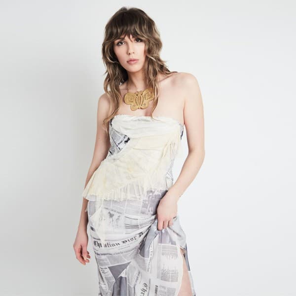 Own a Piece of Fashion History: Galliano's Newsprint Dress