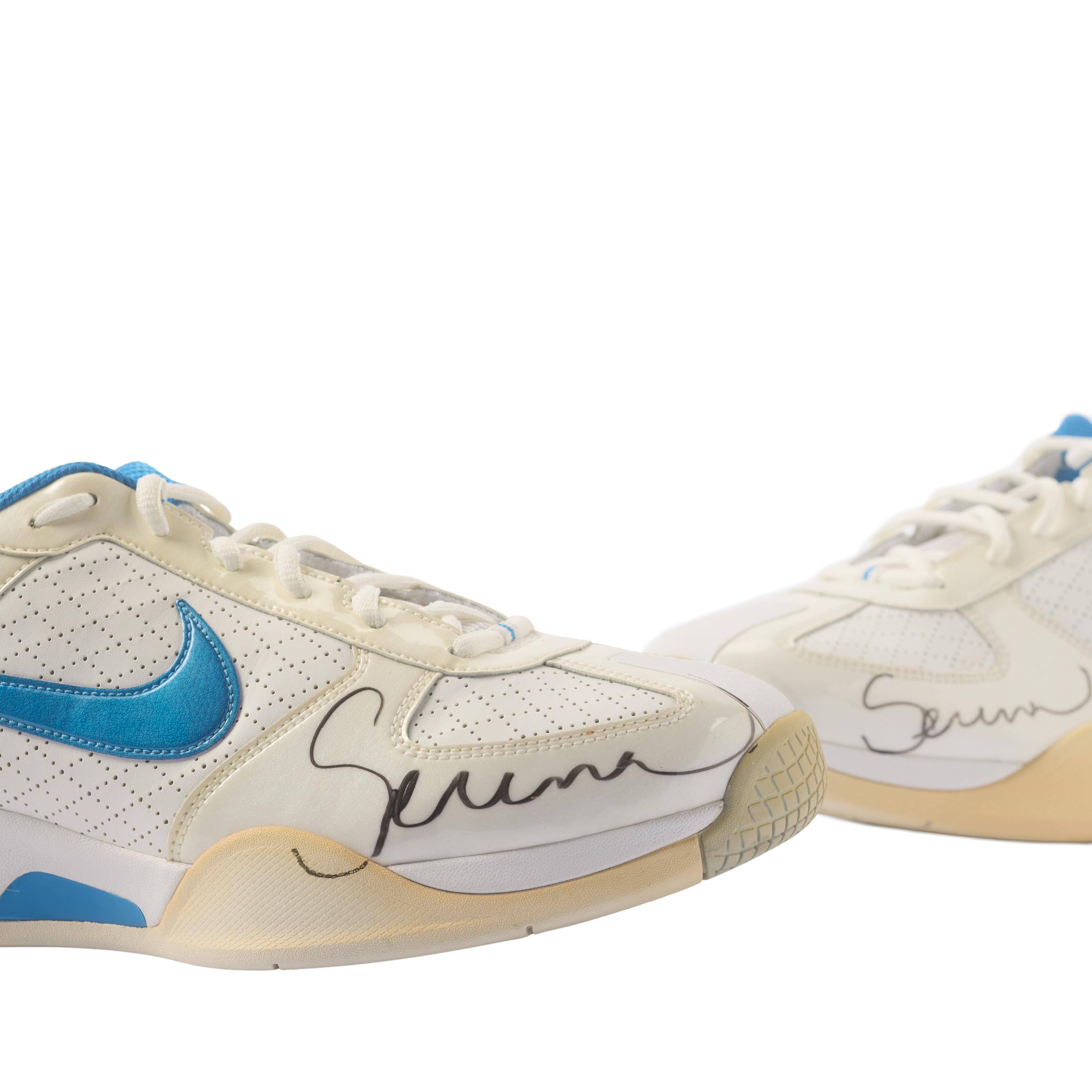 Serena Williams | Match-Issued and Signed 2009 Nike Tennis Shoes
