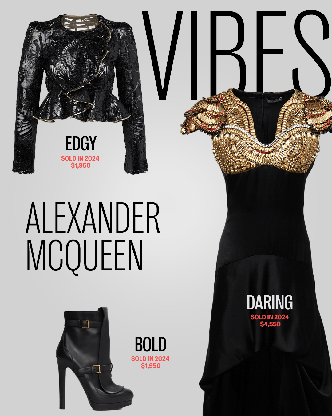 alexander mcqueen sold in 2024 for $ 1,950