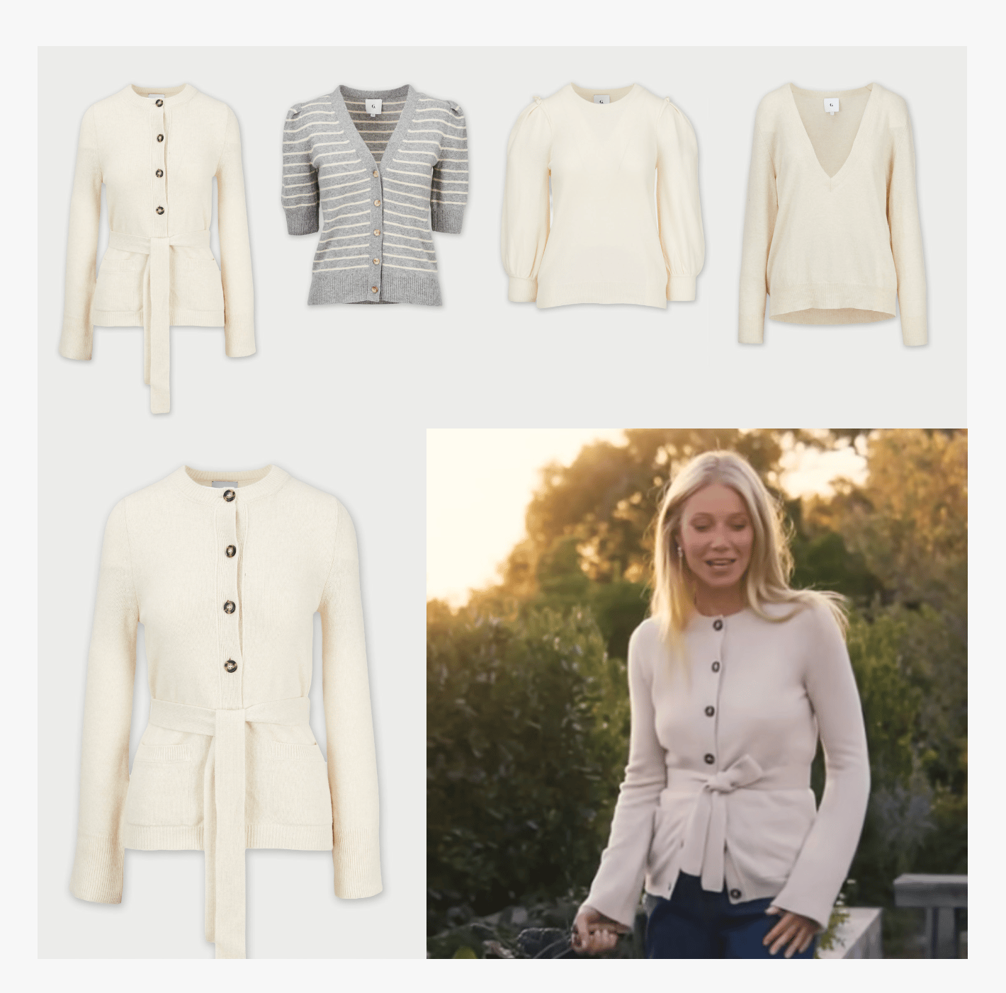 G. Label Knit Sweaters Gwyneth Paltrow G. Label Knit Sweaters