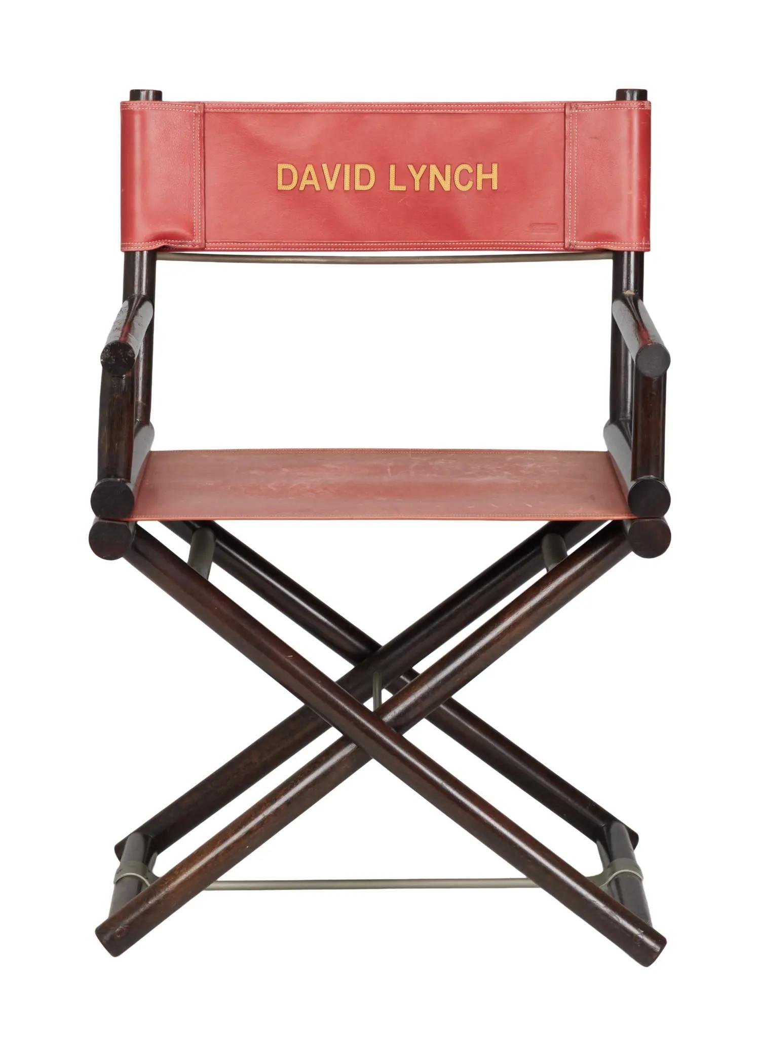 David Lynch Personalized Director's Chair
