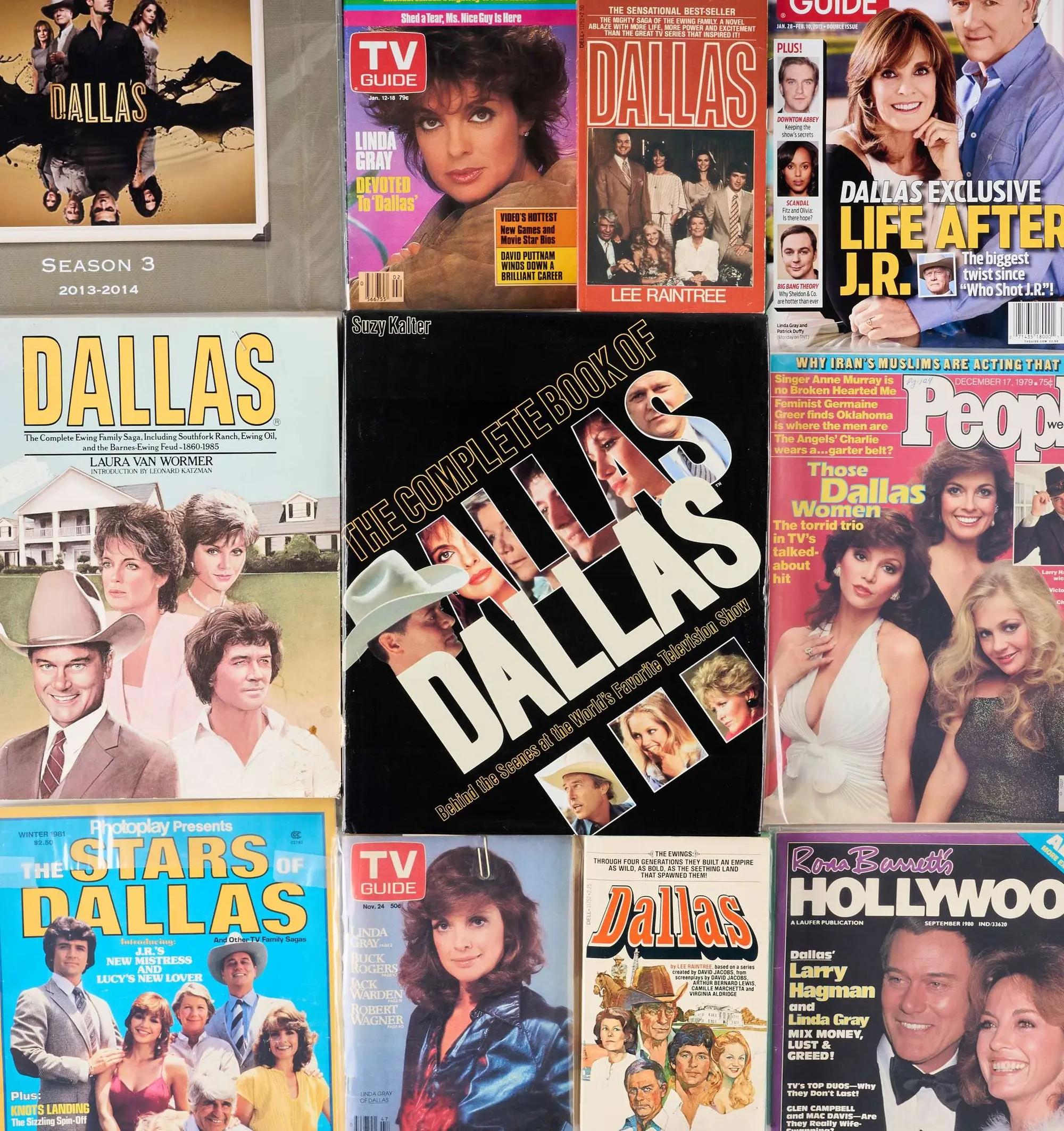 Lot #110. Linda Gray | 1980s “Dallas” Publications Archive Lot #110 Linda Gray 1980s “Dallas” Publications Archive